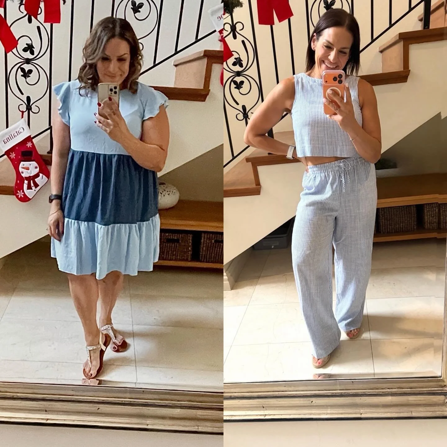 Christmas 2021 vs Christmas 2025.
Same mirror. Same signature pose. Two completely different women.

The hard truth it took me a long time to learn?
Real change takes TIME.

Anyone can smash a challenge or survive a crazy restrictive deficit for a fe