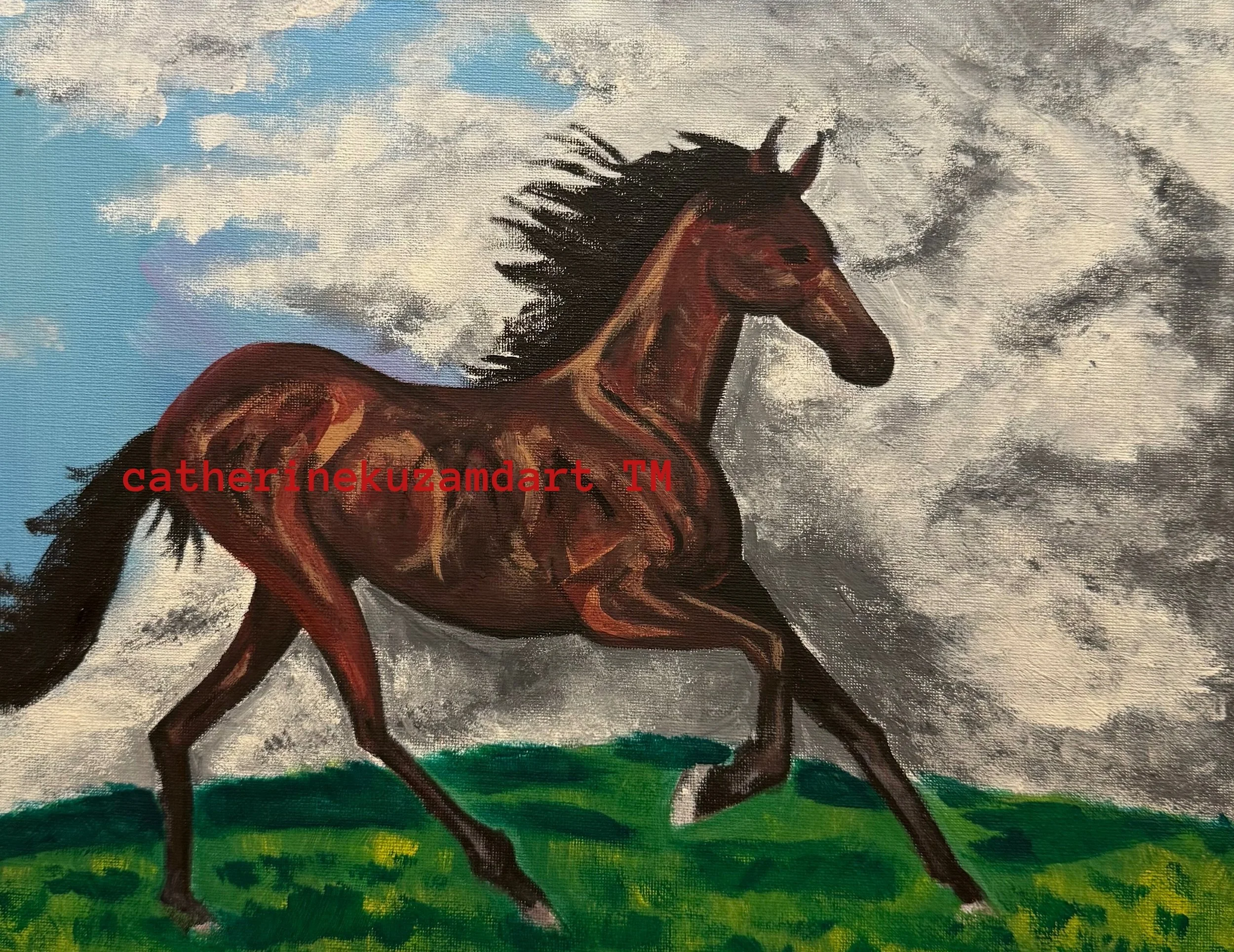 HORSEACRYLIC CATHERINEKUZAMDART TM 10 9 26.JPG