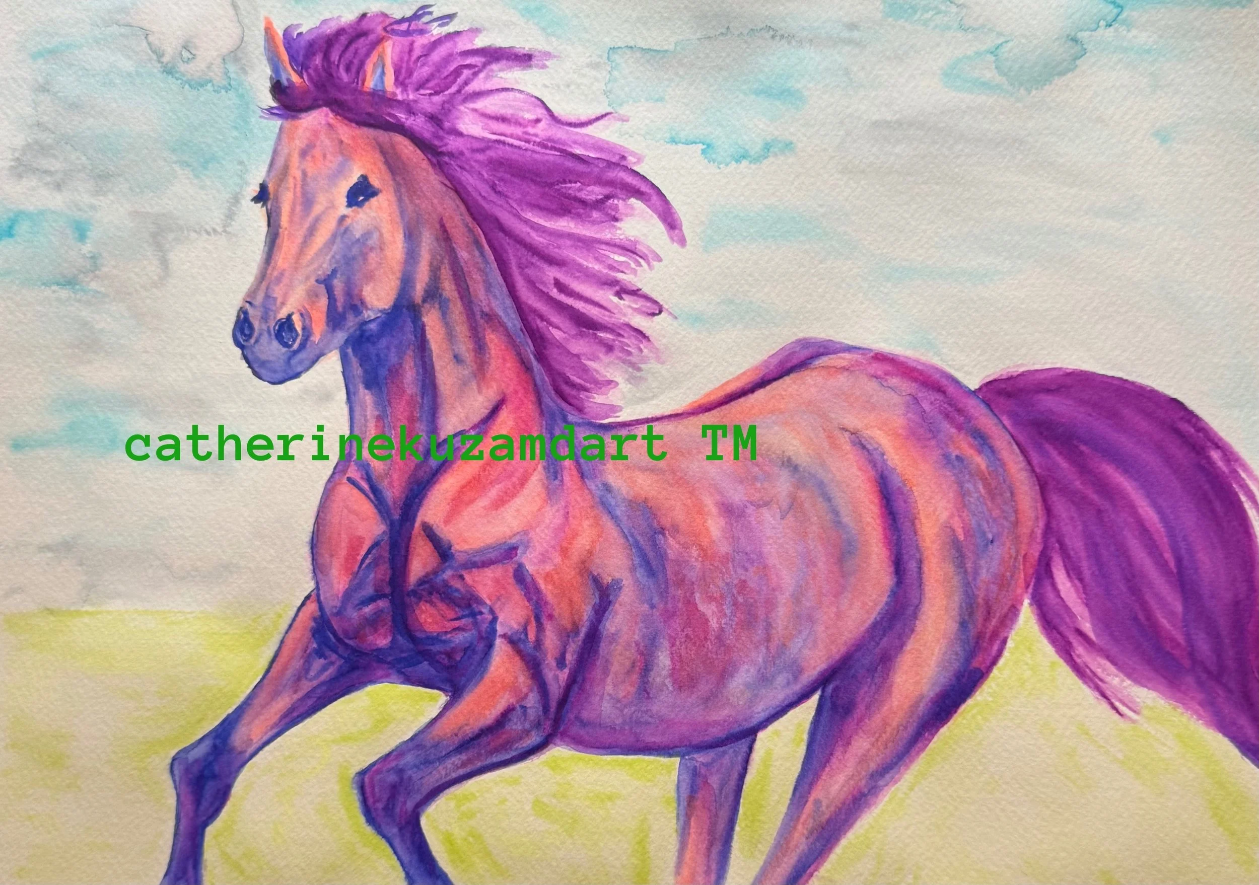 catherinekuzamdart_purplehorse.JPG