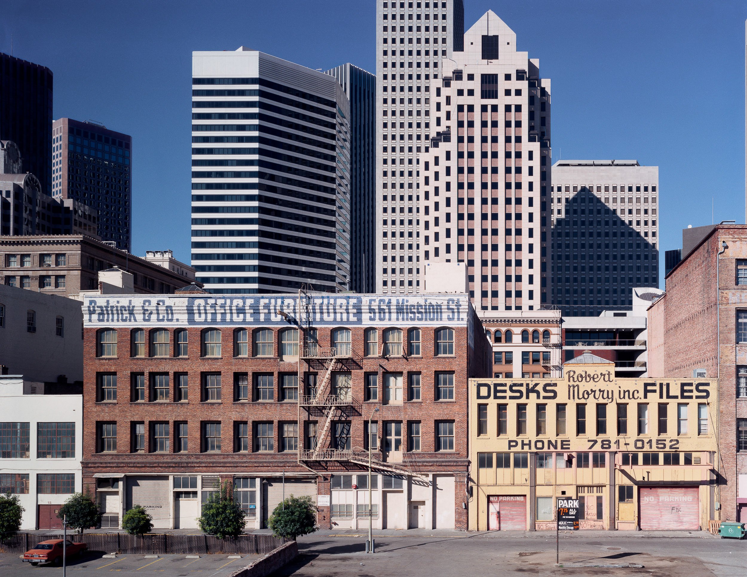   View of the Financial District from South of Market Street, 1980  