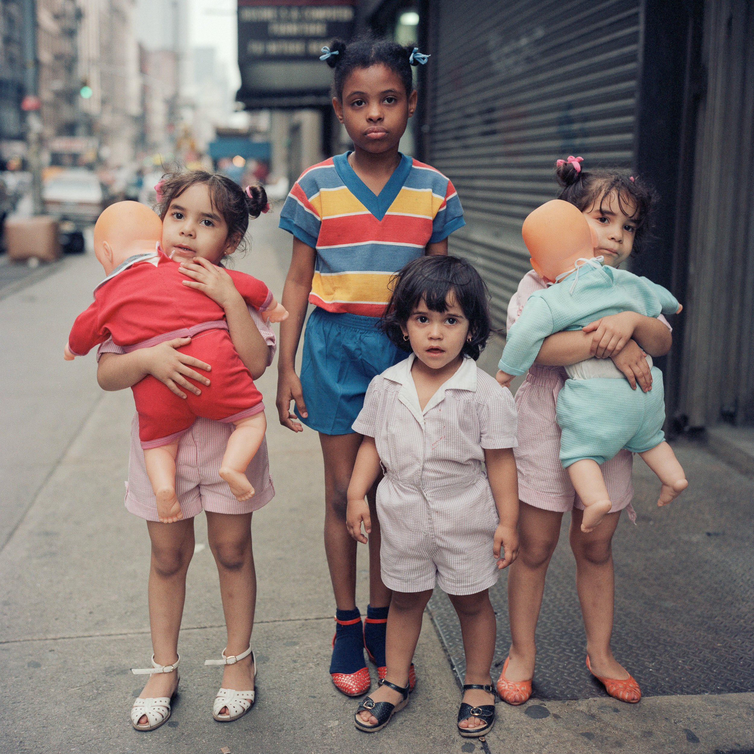   Four Girls, Two Dolls, 1985  