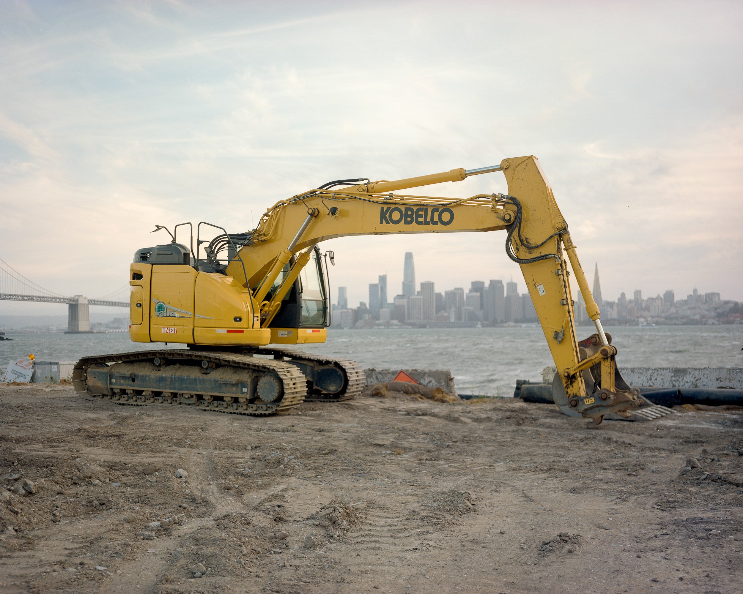   Heavy Equipment with View of San Francisco, 2022  