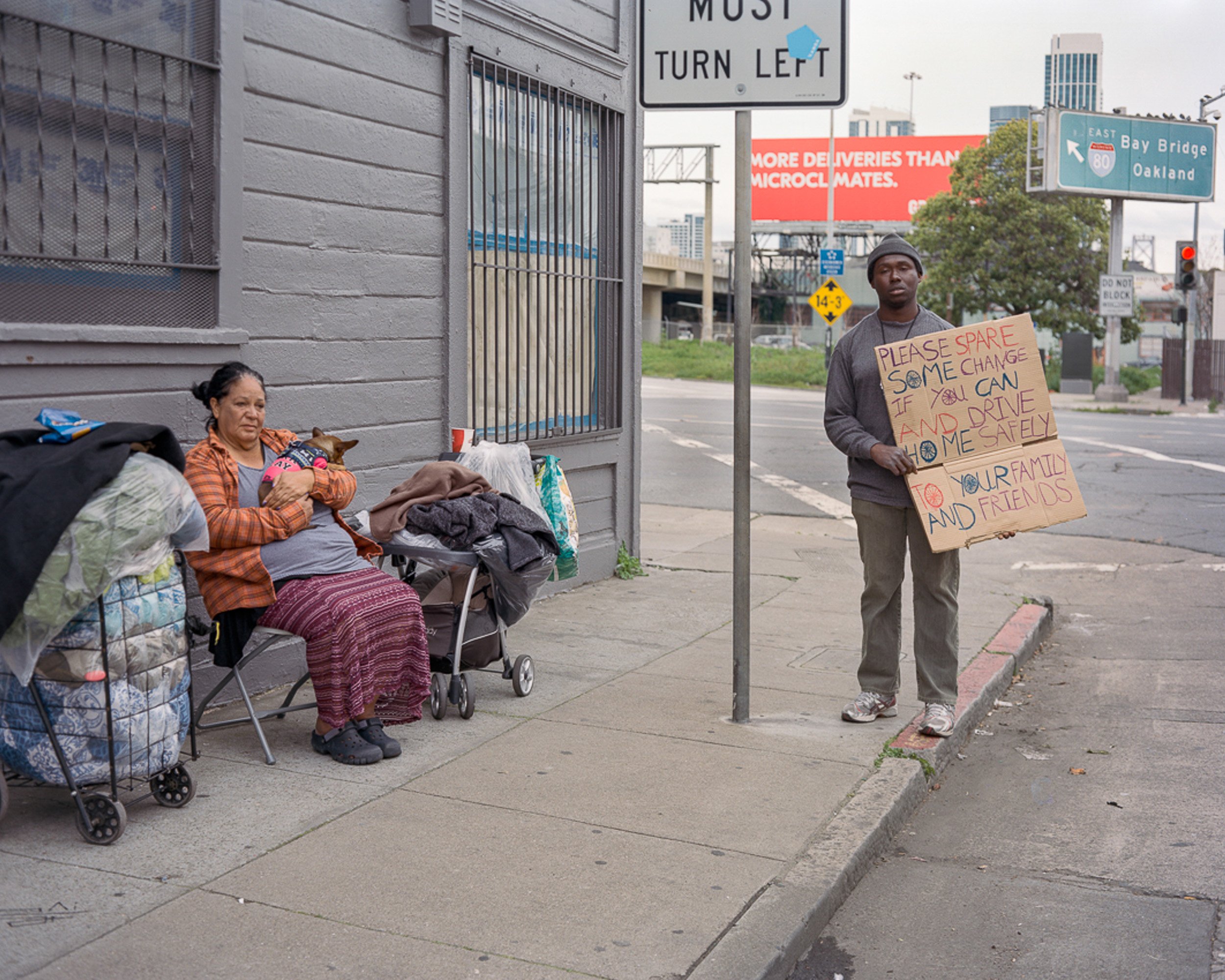   Maria and Joseph, 5th and Bryant Street, 2017  