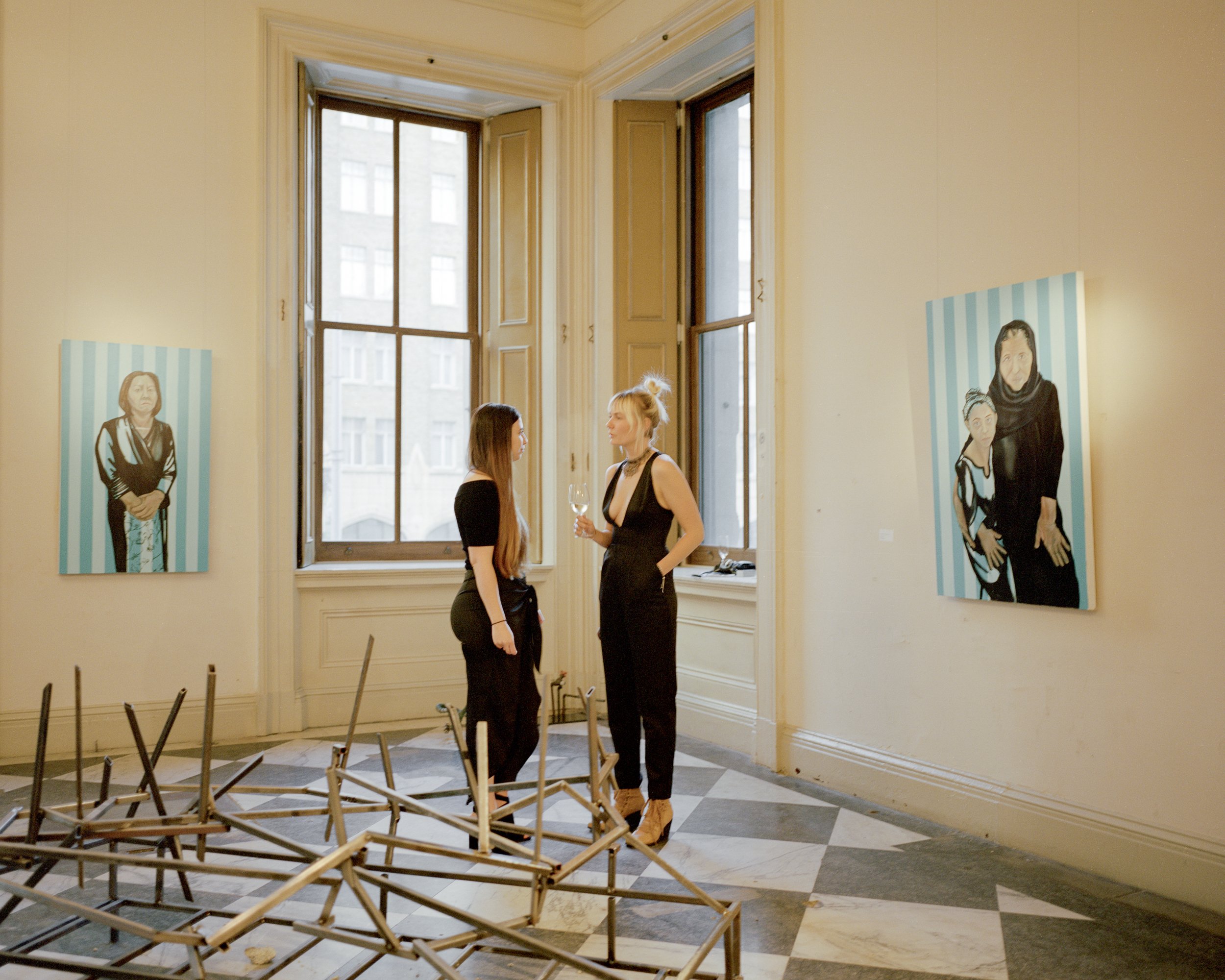 Ginna Brusa, SFAI MFA Show at the Old Mint, 2017