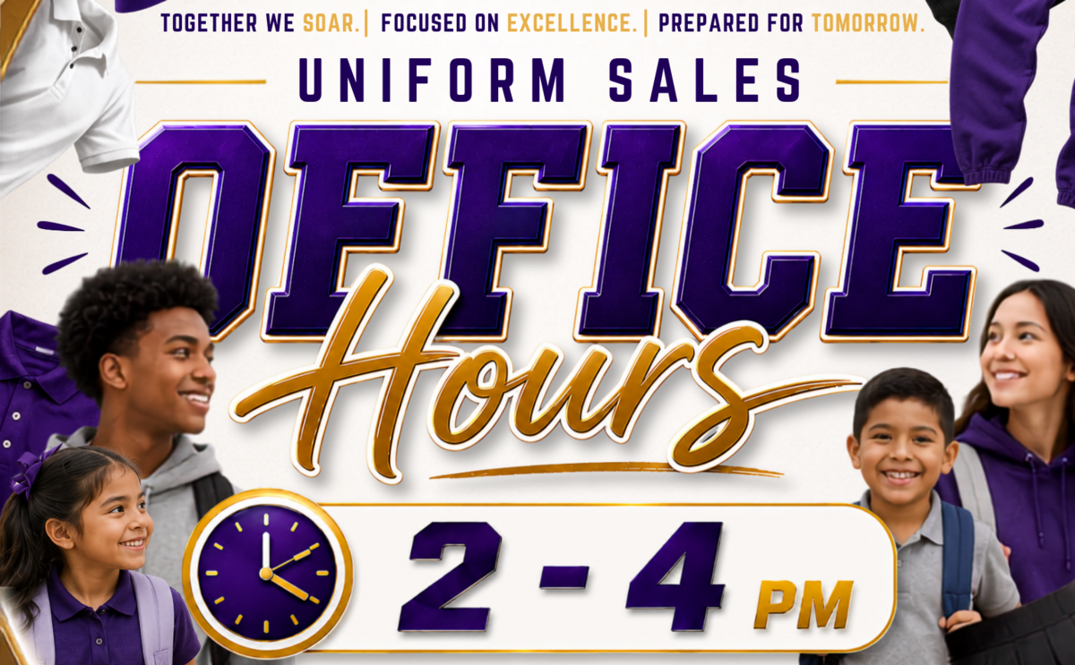 Uniform Sales Reminder – Office Hours 