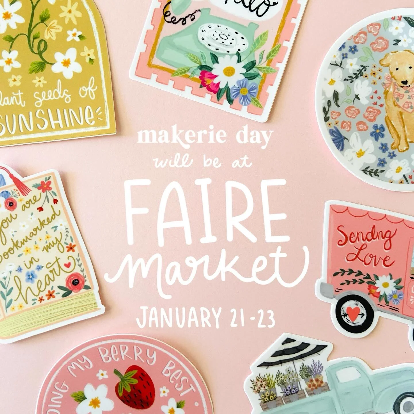 Stock up on beary &amp; berry sweet stationery! 🐻🍓

Faire Winter Market starts TOMORROW and Insider Day is TODAY! 🎉

Retailers, now&rsquo;s the time to fill your shelves with cozy, bookish products  and spring designs your customers will love! 💕 