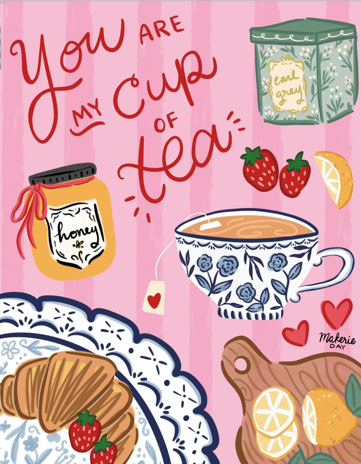 Tea&hellip; is always a good idea! Happy National tea day! ☕️ 🫖 💕  What are your favorite teas? Mine are jasmine, Darjeeling, earl gray, and mint! 

Fun #nationalteaday #stationery #tealover #tea