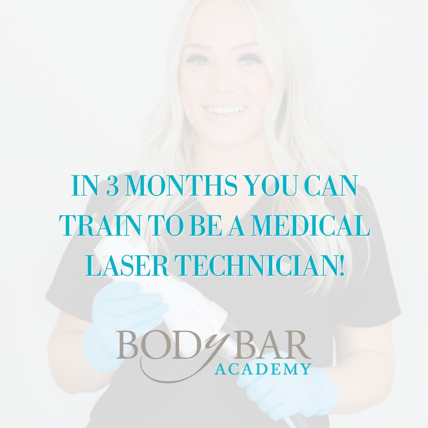 Enroll in Body Bar's Medical Laser program today and kickstart your journey to becoming a Medical Laser Technician in just 3 months, starting April 22nd!⁠
⁠
What you'll learn:⁠
◽️Laser Hair Removal⁠
◽️Laser Skin Rejuvenation &amp; Laser Skin Tighteni