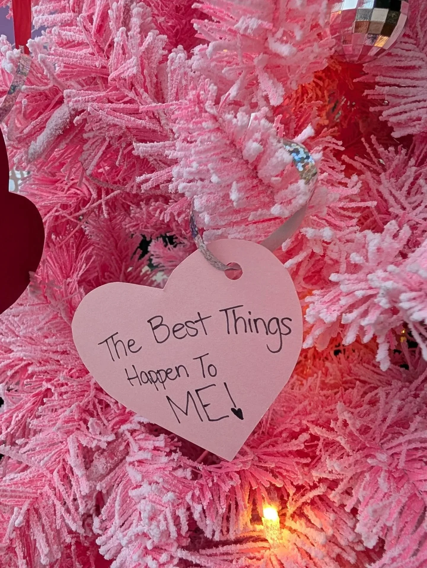 We would like to introduce you to the newest addition to the shop, our gorgeous pink affirmation tree! She's here all February long to remind you how amazing and wonderful you are🌸✨

Each of these affirmations was written with intention, love, and a