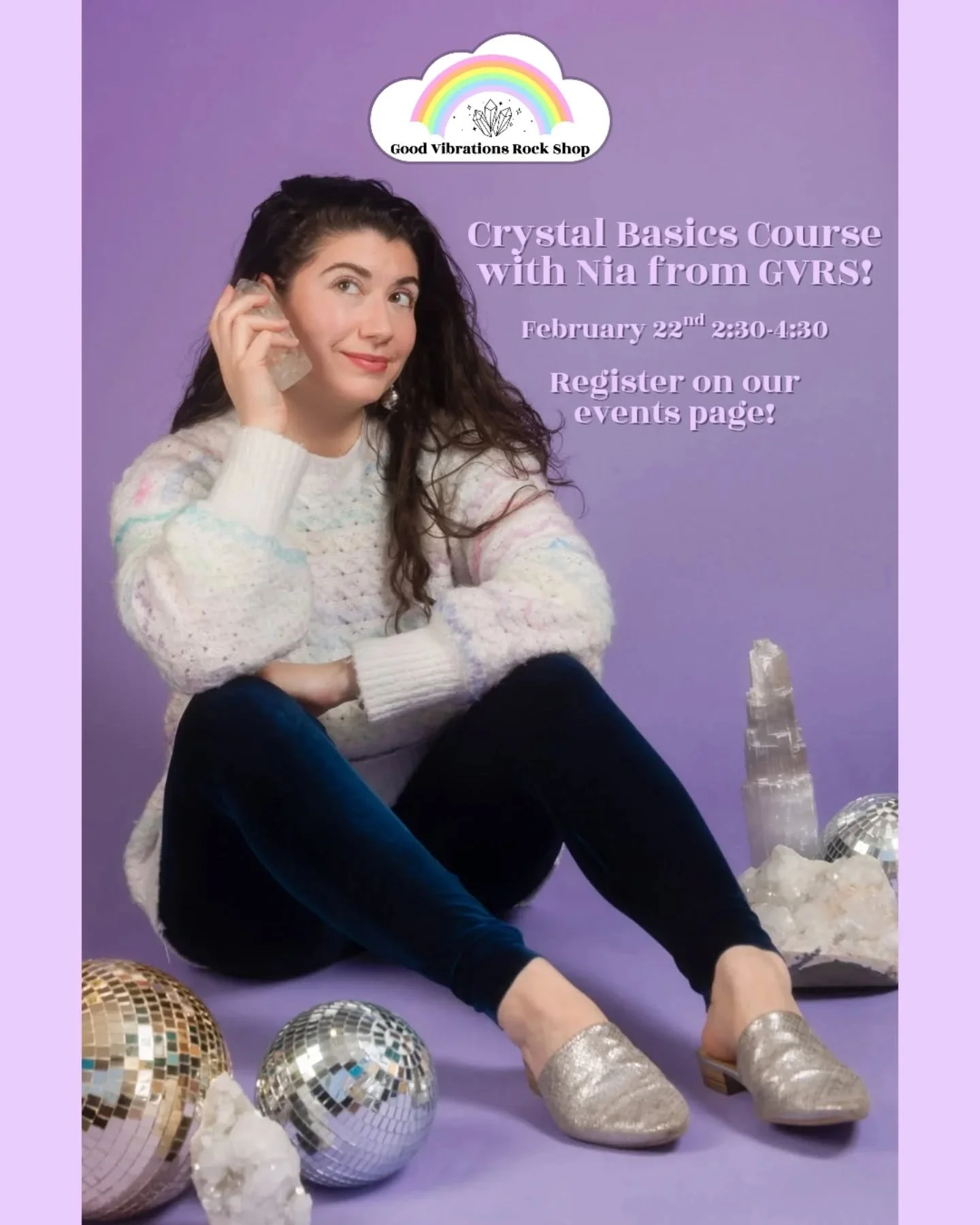 📞Calling all crystal lovers💎

Whether you&rsquo;re brand new or ready to feel more confident with your stones, this class is your invitation to go deeper!

✨Crystal Basics Course✨
February 22 &bull; 2:30-4:30pm @ GVRS

I&rsquo;ll walk you through h