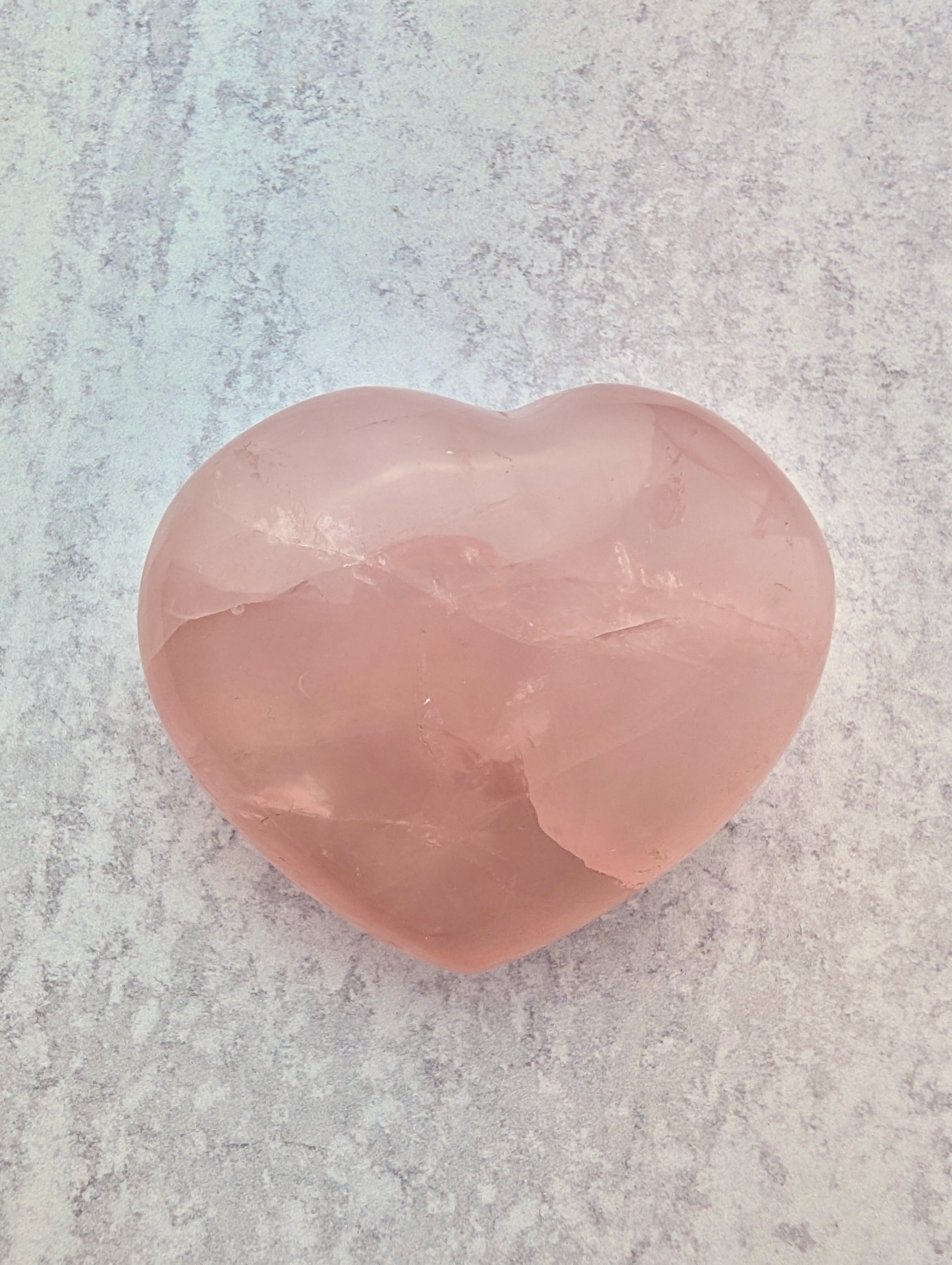 Rose Quartz Heart