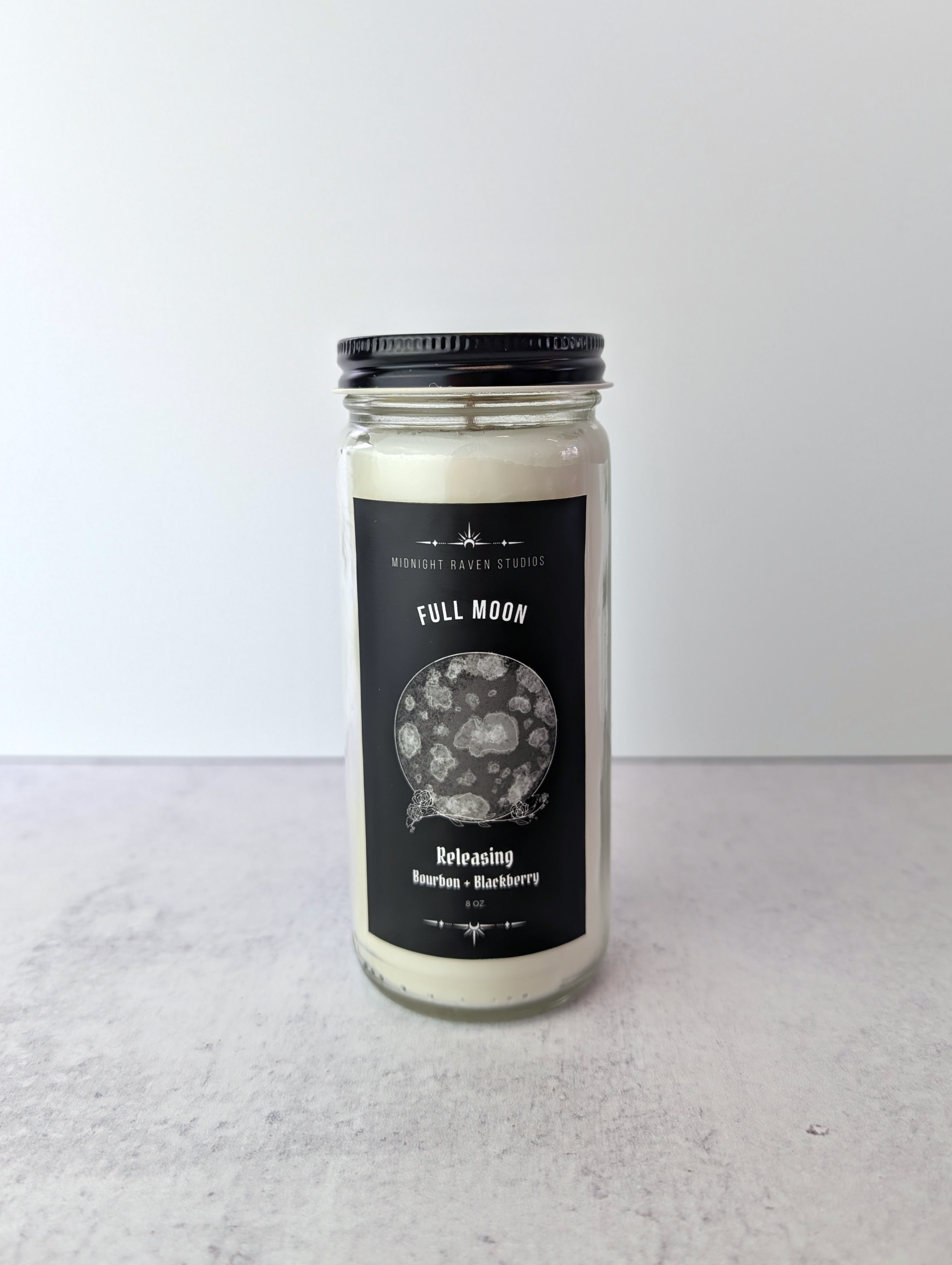 Full Moon Intention Candle - Midnight Raven Studios