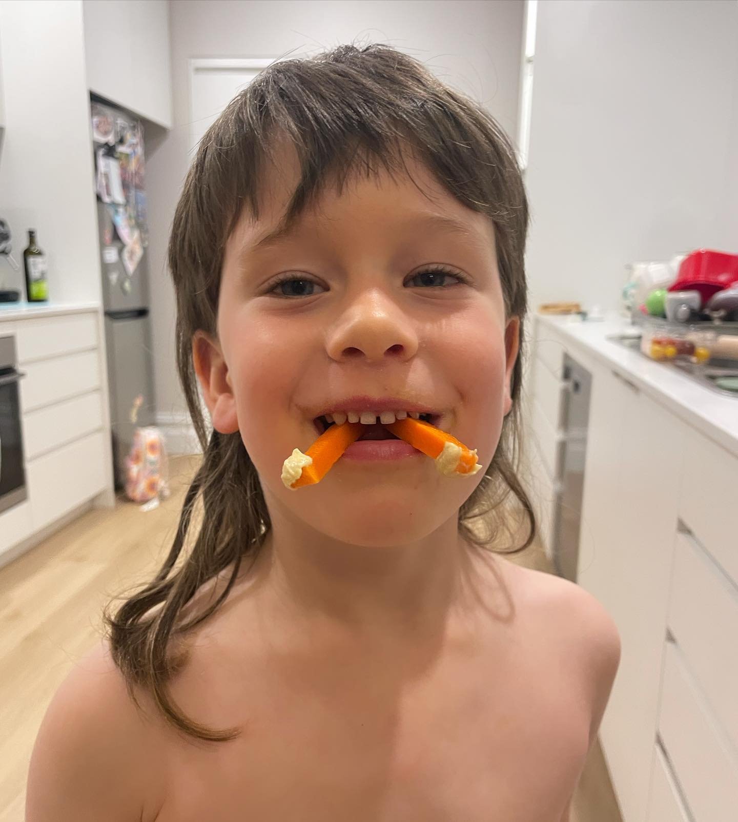 When you didn&rsquo;t fuss about what they ate (or didn&rsquo;t eat) as a toddler and now they&rsquo;re four and hummus +  carrots is a favourite snack 🥕🐇

#nutritionist #familynutrition #kidfriendlyfood #kidfriendlymeals #studentdietitian