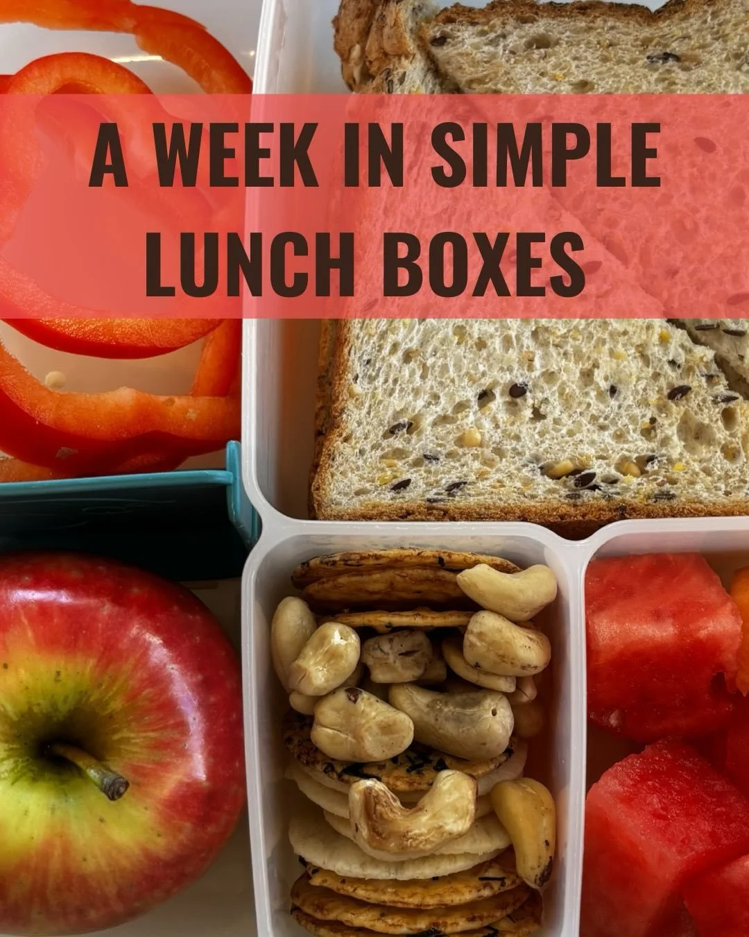 Now that we&rsquo;re well into Term 1 (cue lunchbox fatigue 😅), here&rsquo;s some lunchbox inspiration for the week ahead.

A little reminder from a dietitian (and someone who knows too well how busy mum life can be) lunchboxes don&rsquo;t need to b