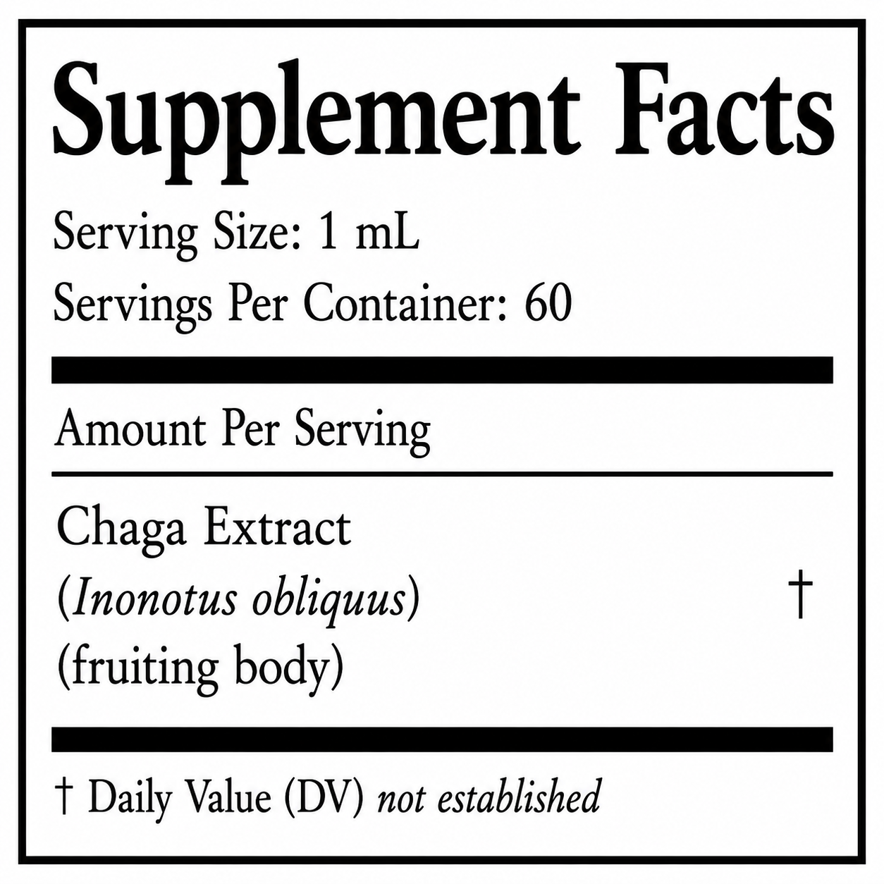 Chaga supplement facts.png