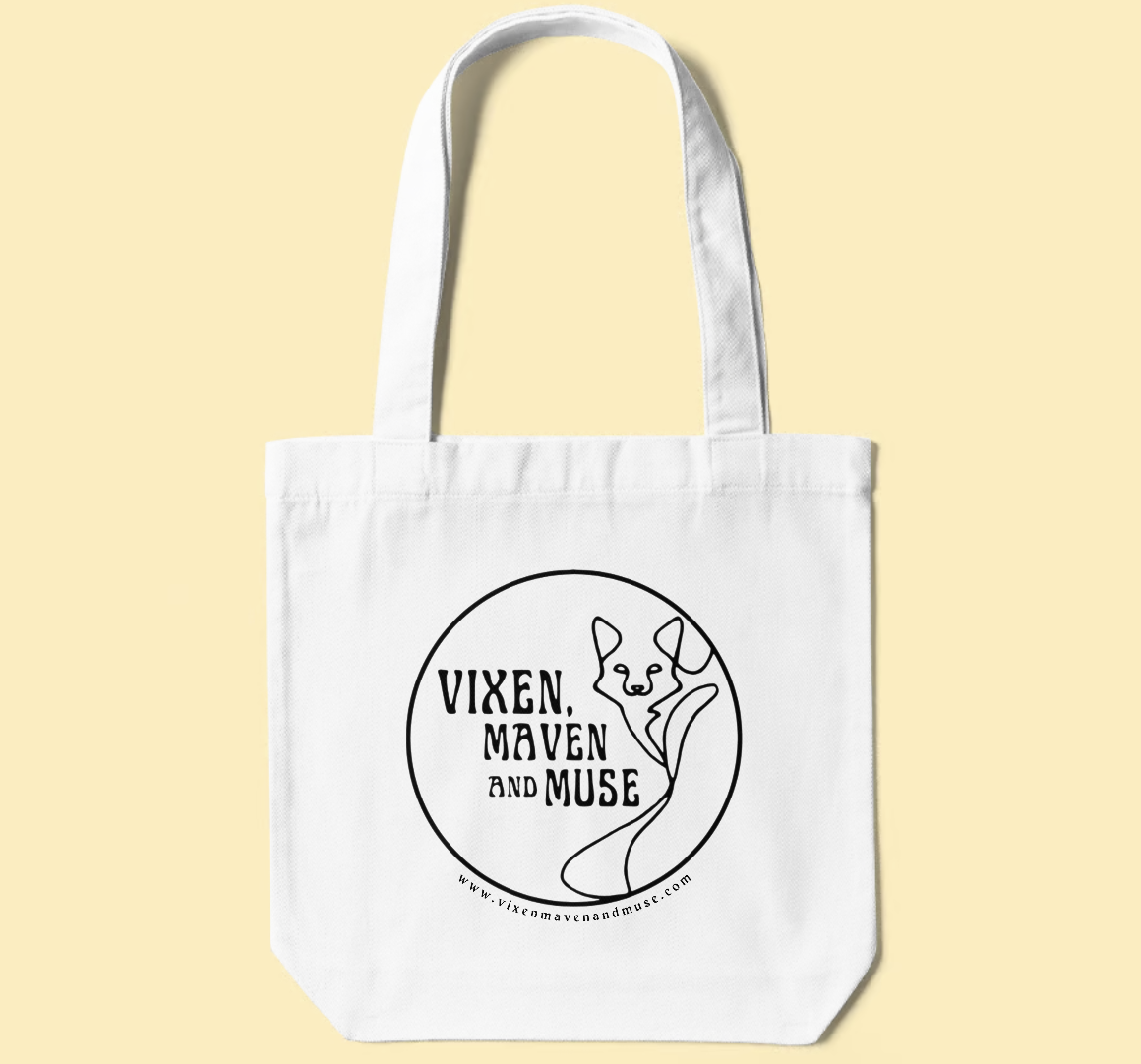 Vixen, Maven, and Muse Totebag