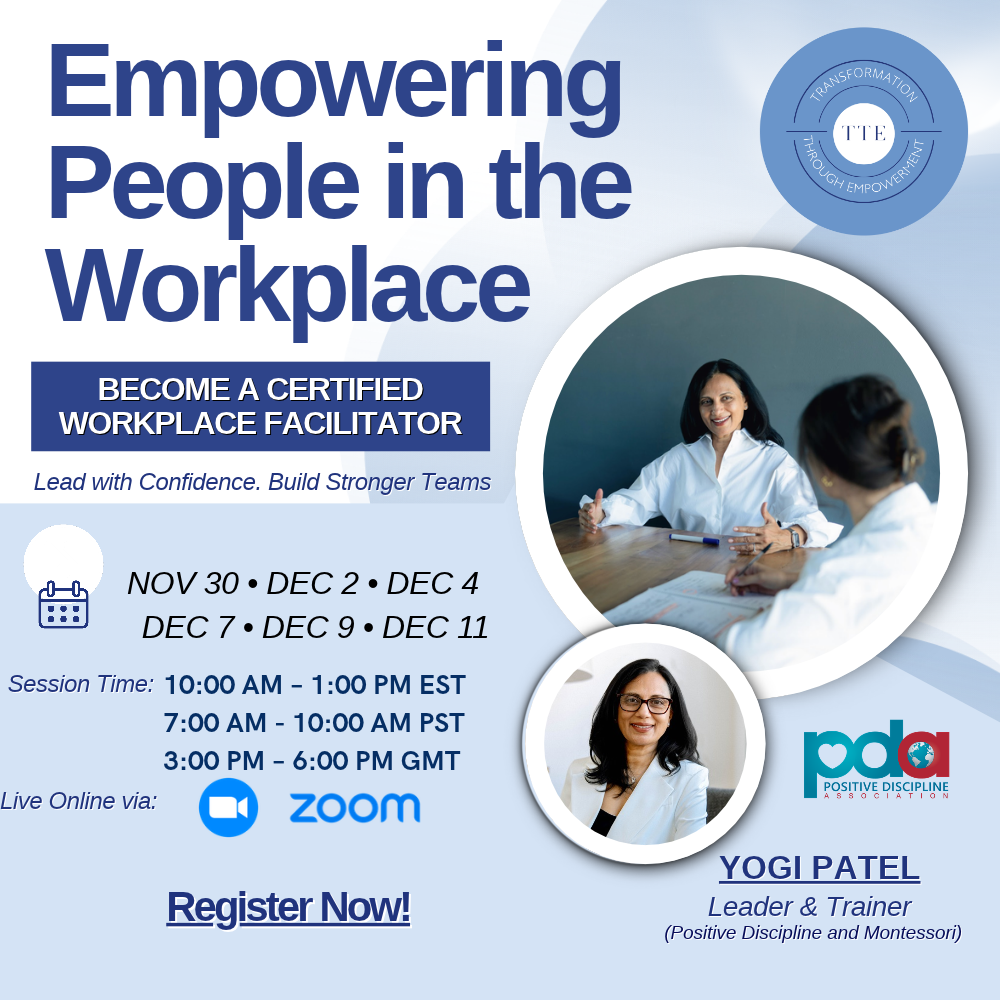 Online Empowering People in the Workplace Certification | November–December 2026