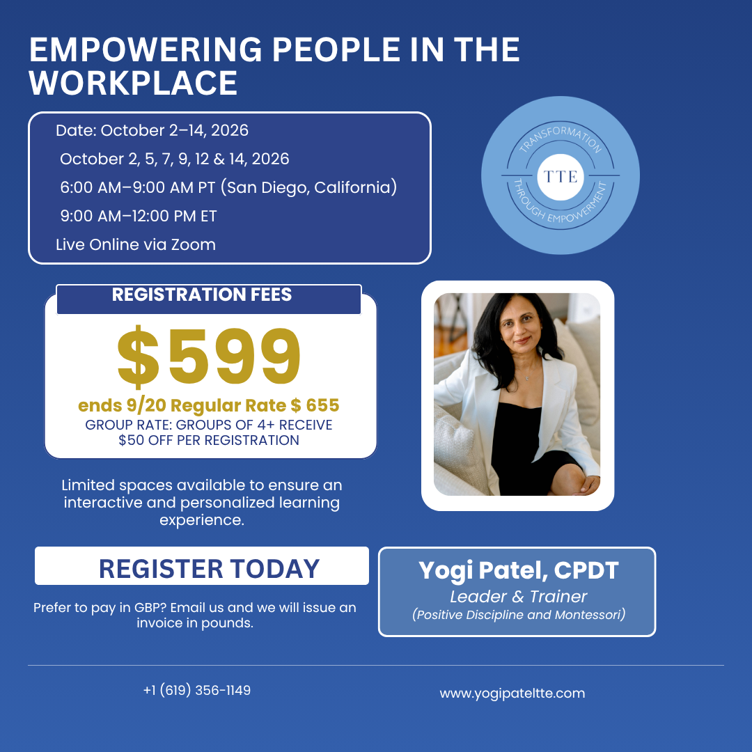 Online Empowering People in the Workplace - October 2026