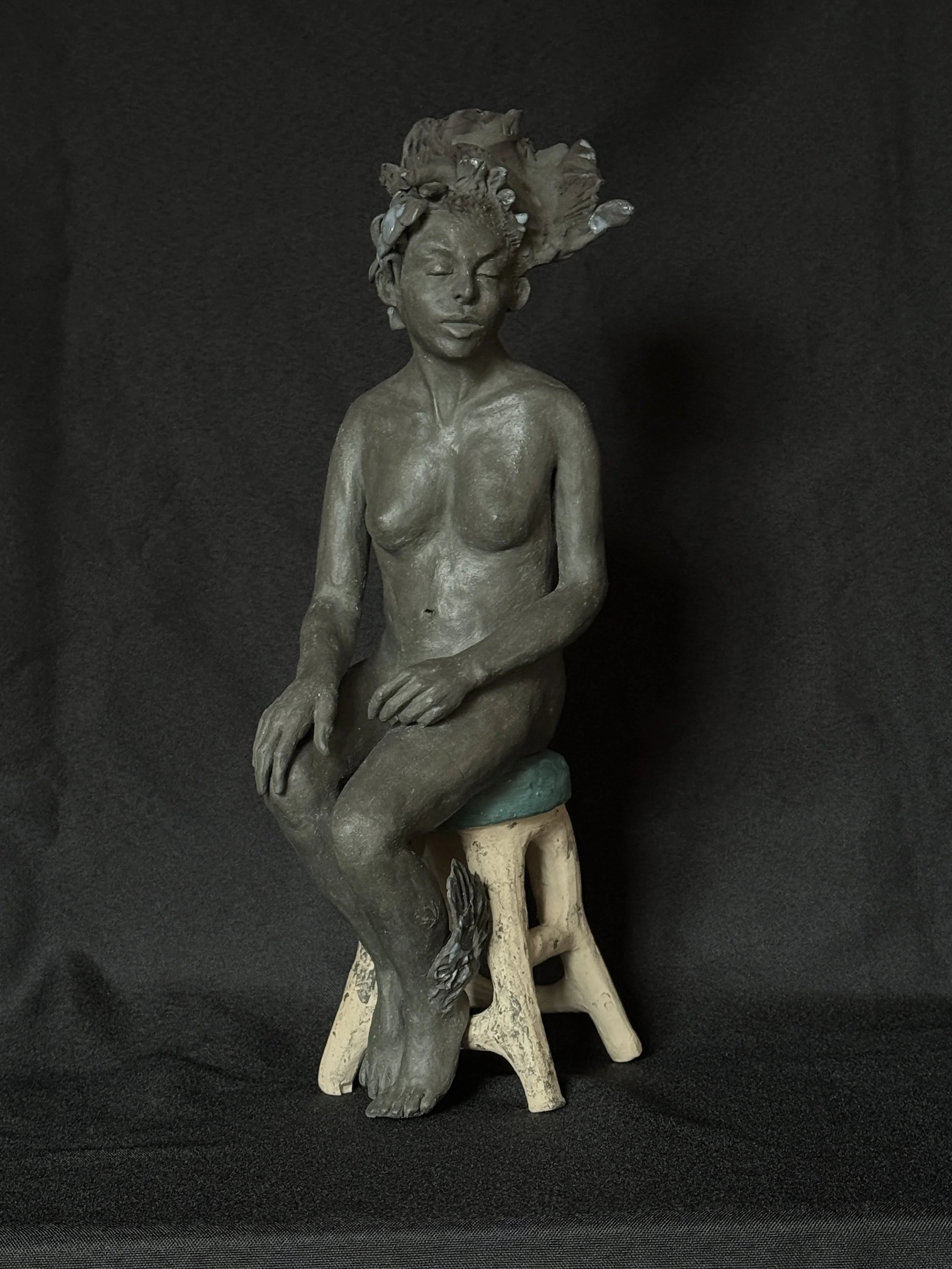 Linda Jerome, Beloved, Cone 6 stoneware, 15.5" x 5" x 7"