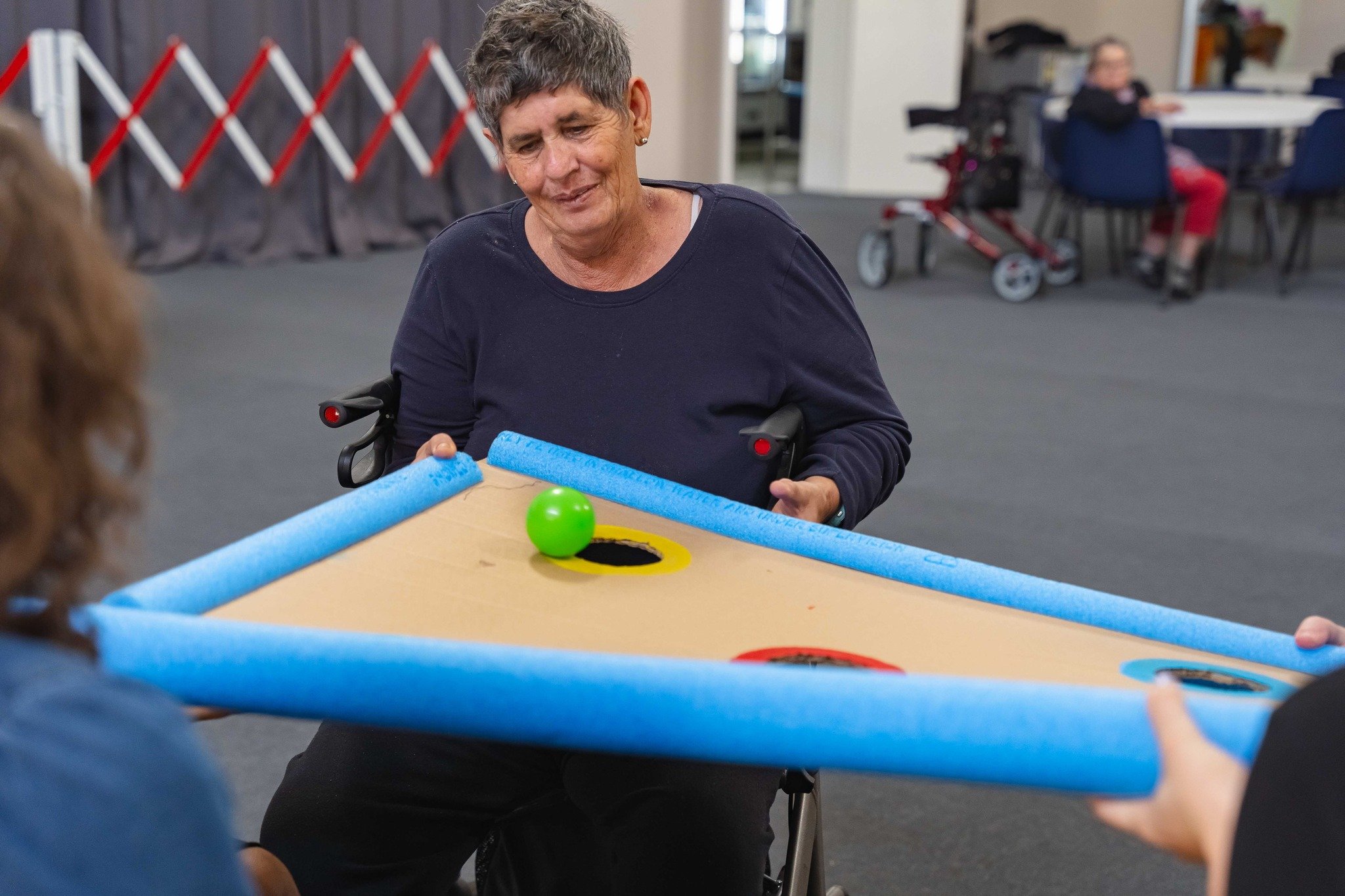Throwback to playing a balancing game with Chrissy!

This is a great way to work on focus, and coordination while having a bit of fun with friends! ☺