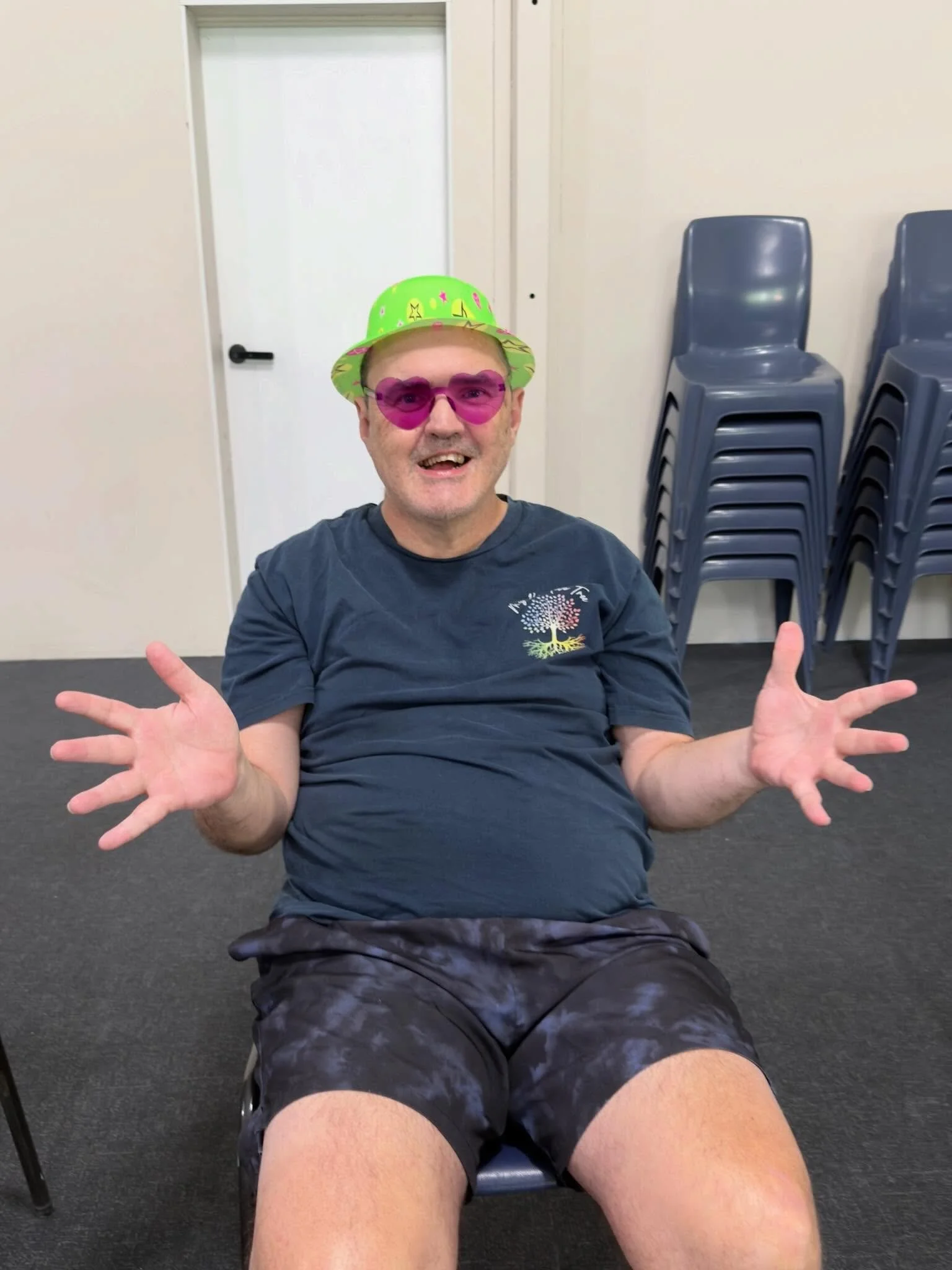 Meet our amazing friend Allan 💙✨

Allan is always bringing the laughs to the tree with his fun personality, love for dancing and singing, and his big smile that lights up the room! 🎤🕺

He loves watching The Saddle Club and his all-time favourite a