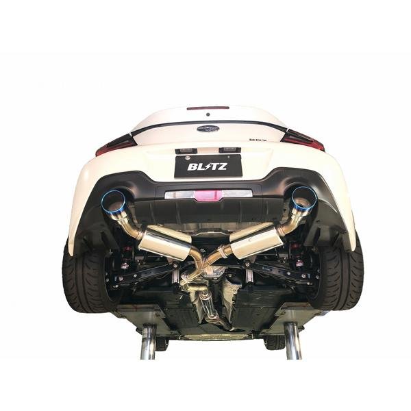 BLITZ Nür Spec Custom Edition Catback Exhaust- Titanium Color Tail (ZN8/ZD8) - Amston Garage