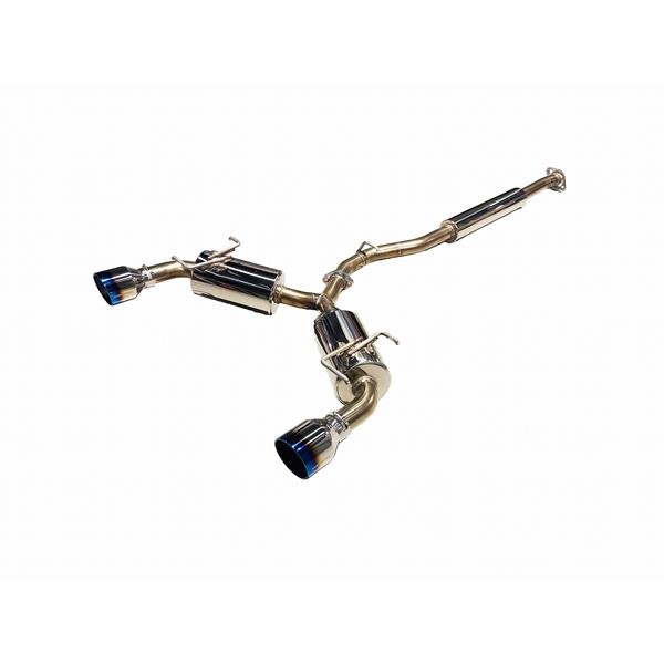 BLITZ Nür Spec Custom Edition Catback Exhaust- Titanium Color Tail (ZN8/ZD8) - Amston Garage