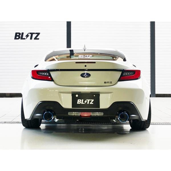 BLITZ Nür Spec Custom Edition Catback Exhaust- Titanium Color Tail (ZN8/ZD8) - Amston Garage