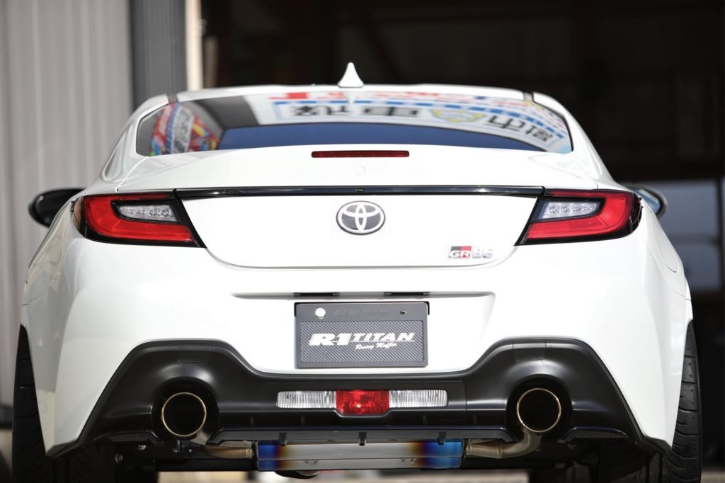 AMUSE R1TITAN EXTRA STTI Gold Ring Catback Exhaust (ZN8/ZD8) - Amston Garage