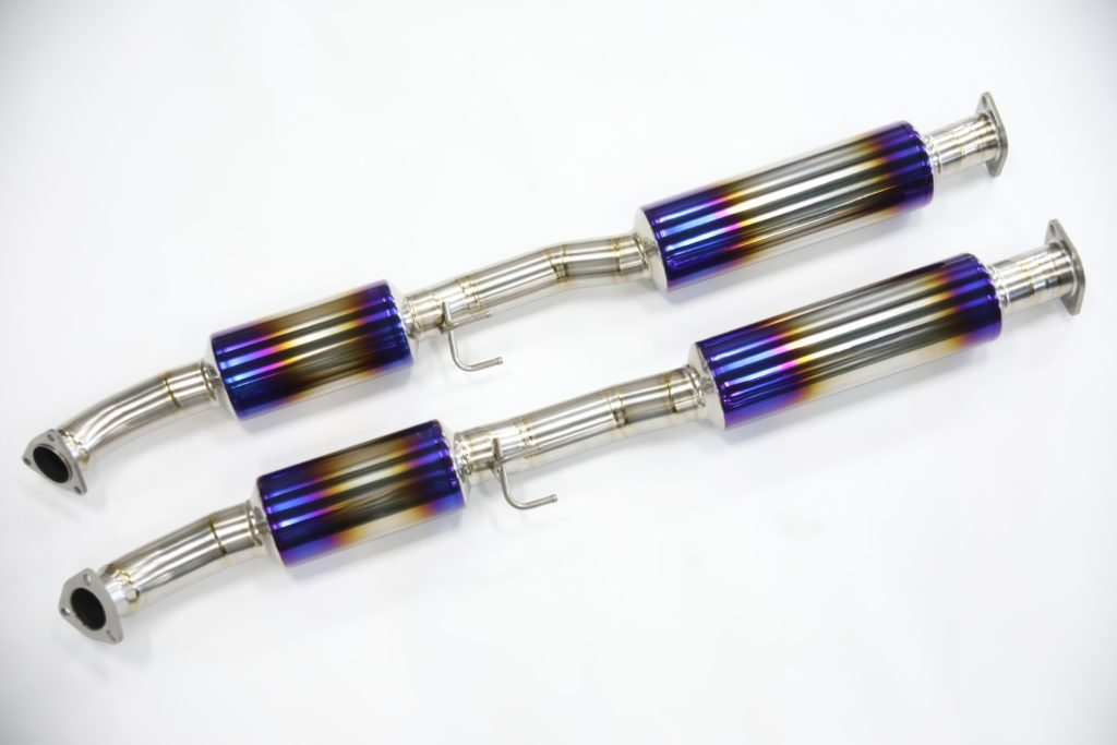 AMUSE R1TITAN EXTRA STTI Gold Ring Catback Exhaust (FL5) - Amston Garage