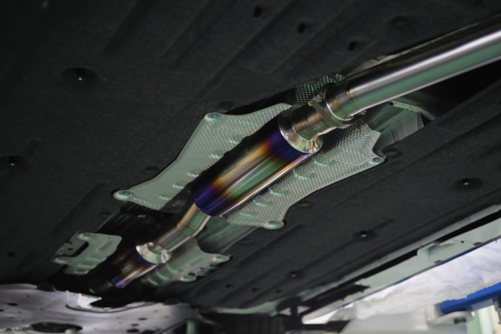 AMUSE R1TITAN EXTRA STTI Gold Ring Catback Exhaust (FL5) - Amston Garage