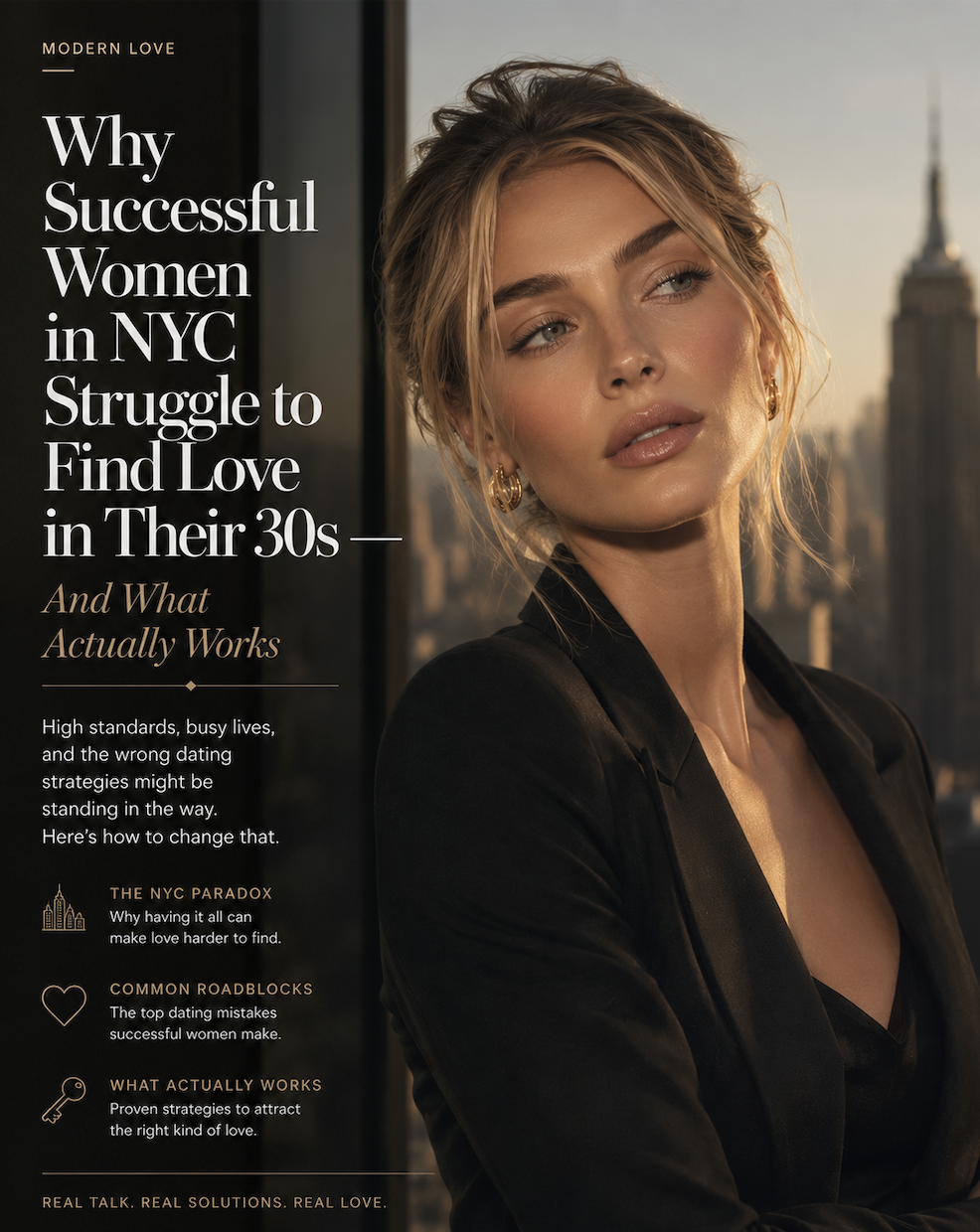 Why Successful Women in NYC Struggle to Find Love in Their 30s — And What Actually Works