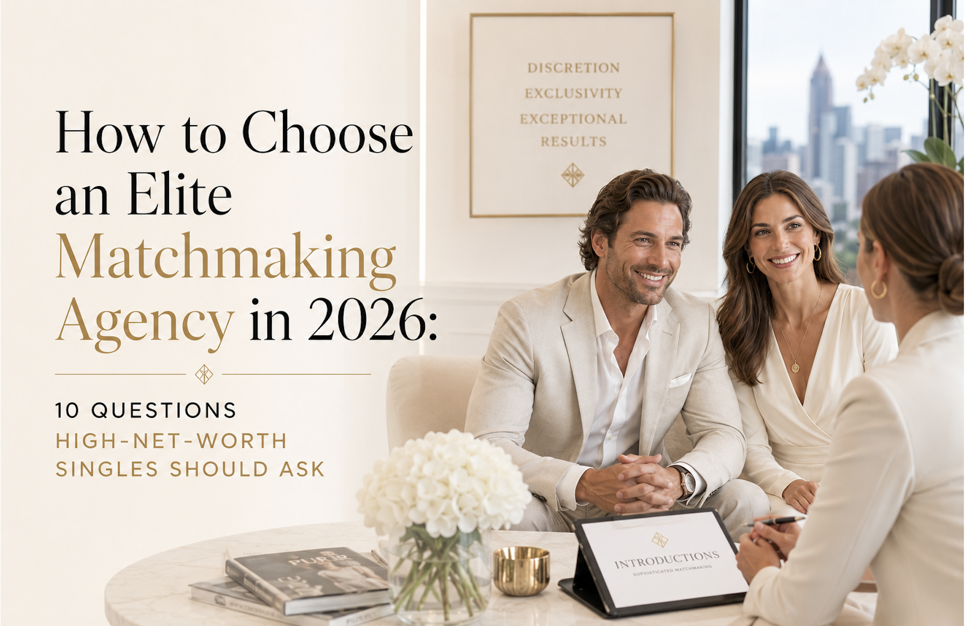 How to Choose an Elite Matchmaking Agency in 2026: 10 Questions High-Net-Worth Singles Should Ask
