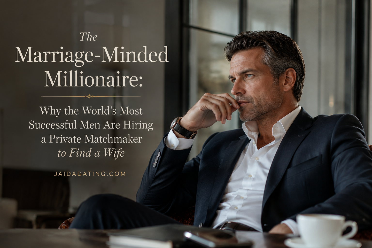 The Marriage-Minded Millionaire: Why the World's Most Successful Men Are Hiring a Private Matchmaker to Find a Wife