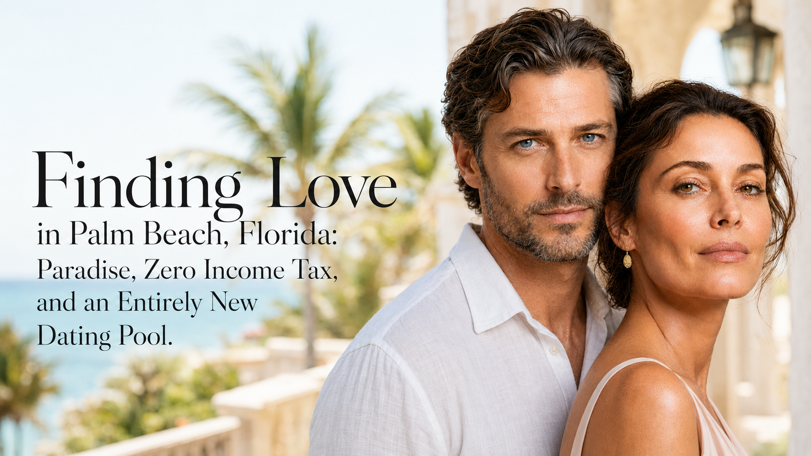 Finding Love in Palm Beach, Florida: Paradise, Zero Income Tax, and an Entirely New Dating Pool.