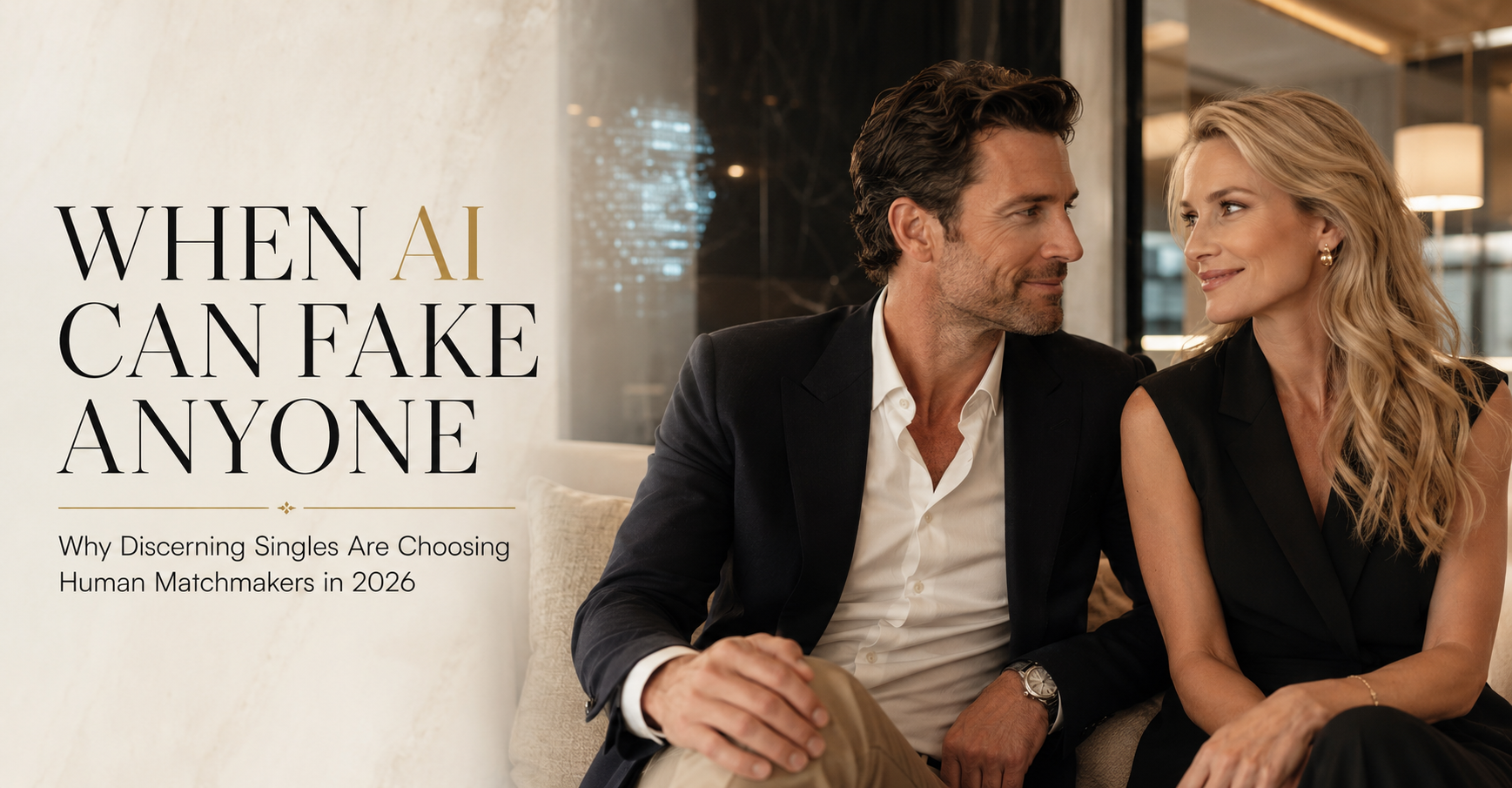 When AI Can Fake Anyone: Why Discerning Singles Are Choosing Human Matchmakers in 2026
