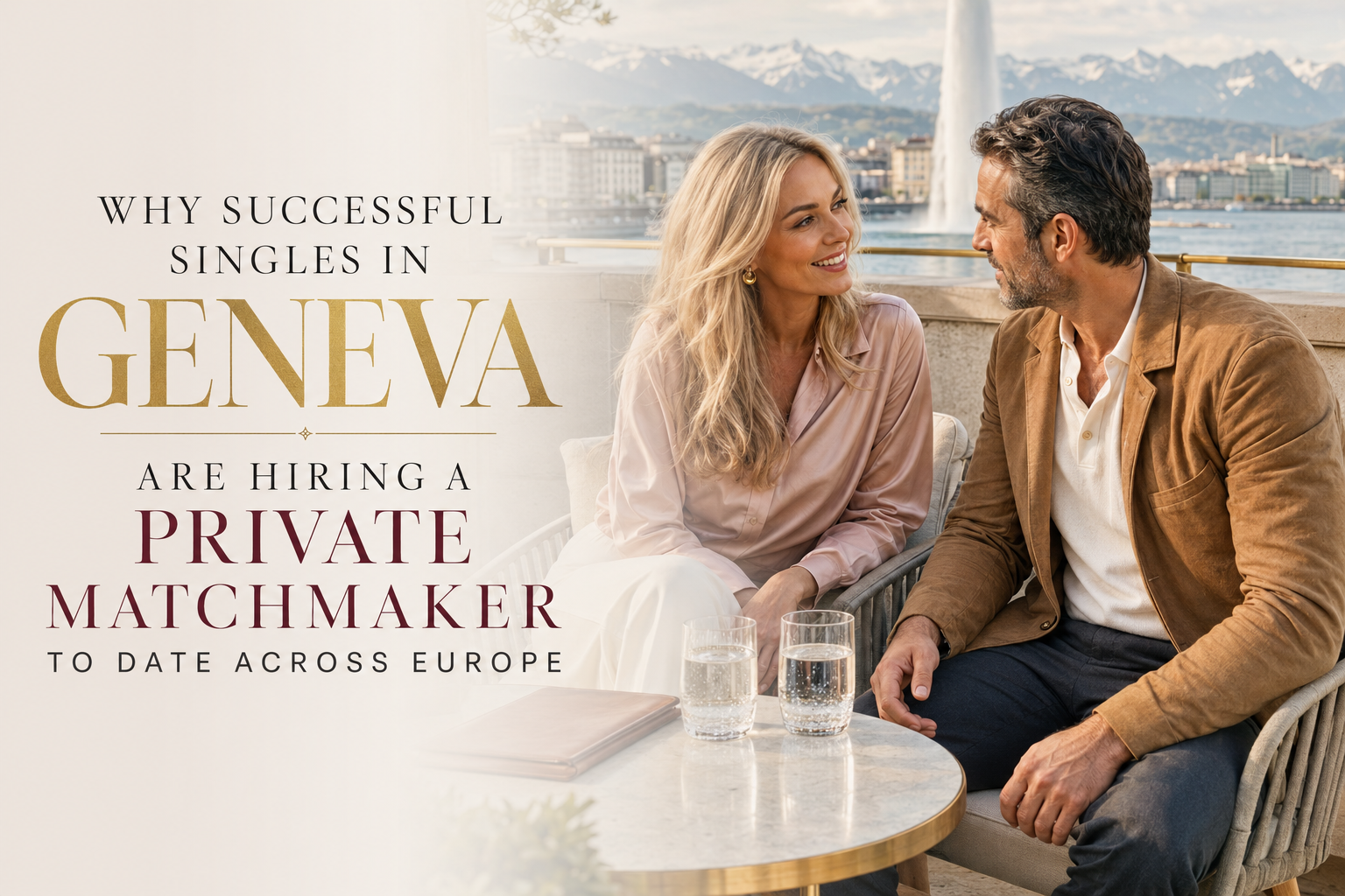 Why Successful Singles in Geneva Are Hiring a Private Matchmaker to Date Across Europe