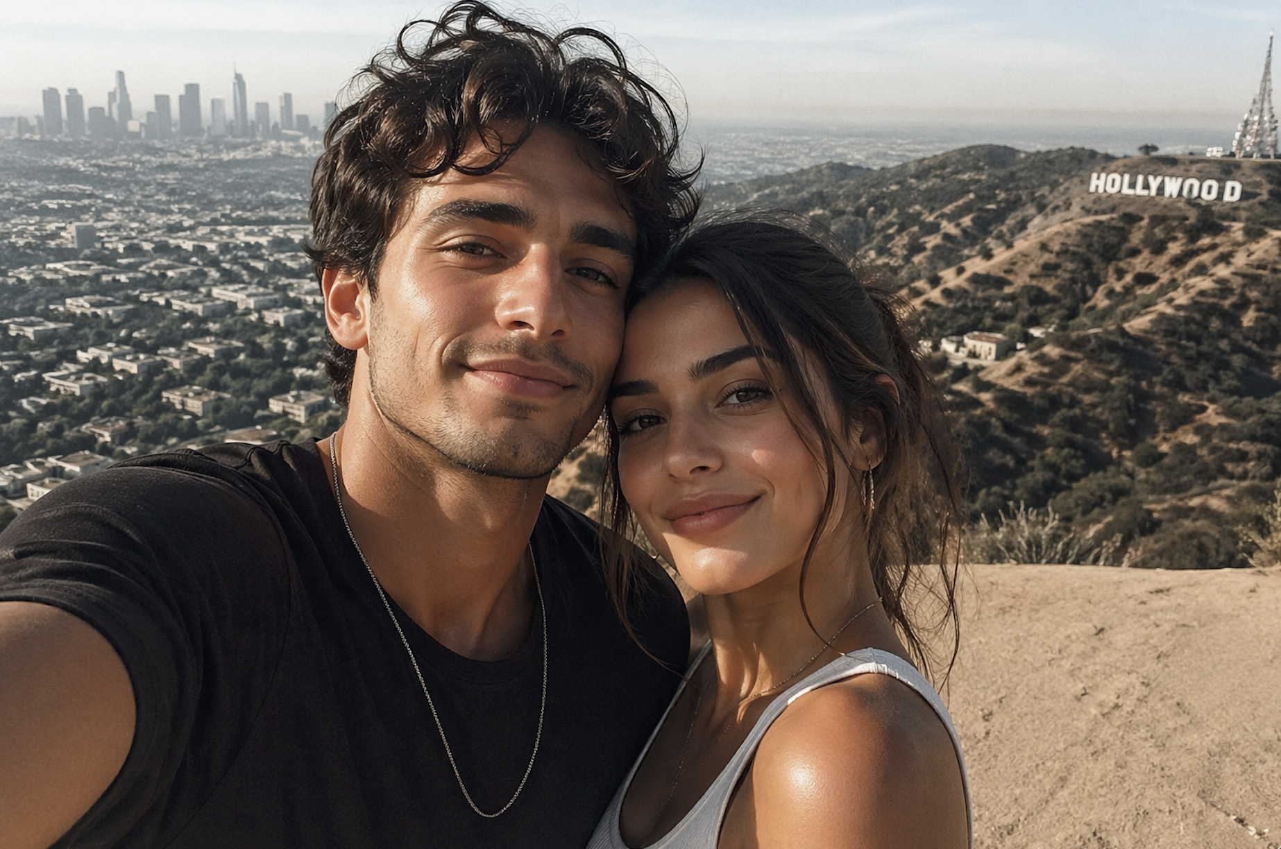 young couple dating in Los Angeles 2026