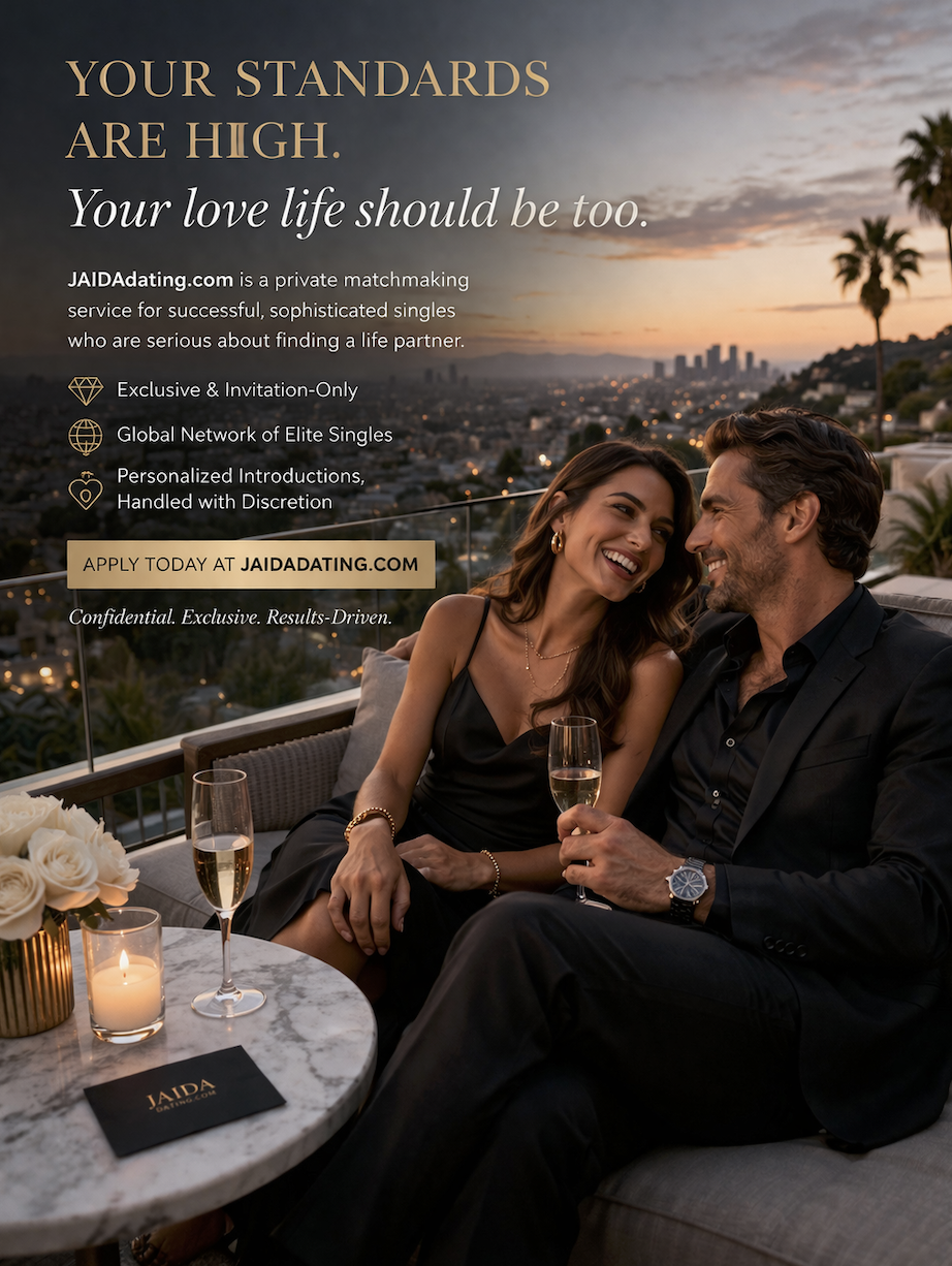 Find love with JAIDA International elite matchmakers