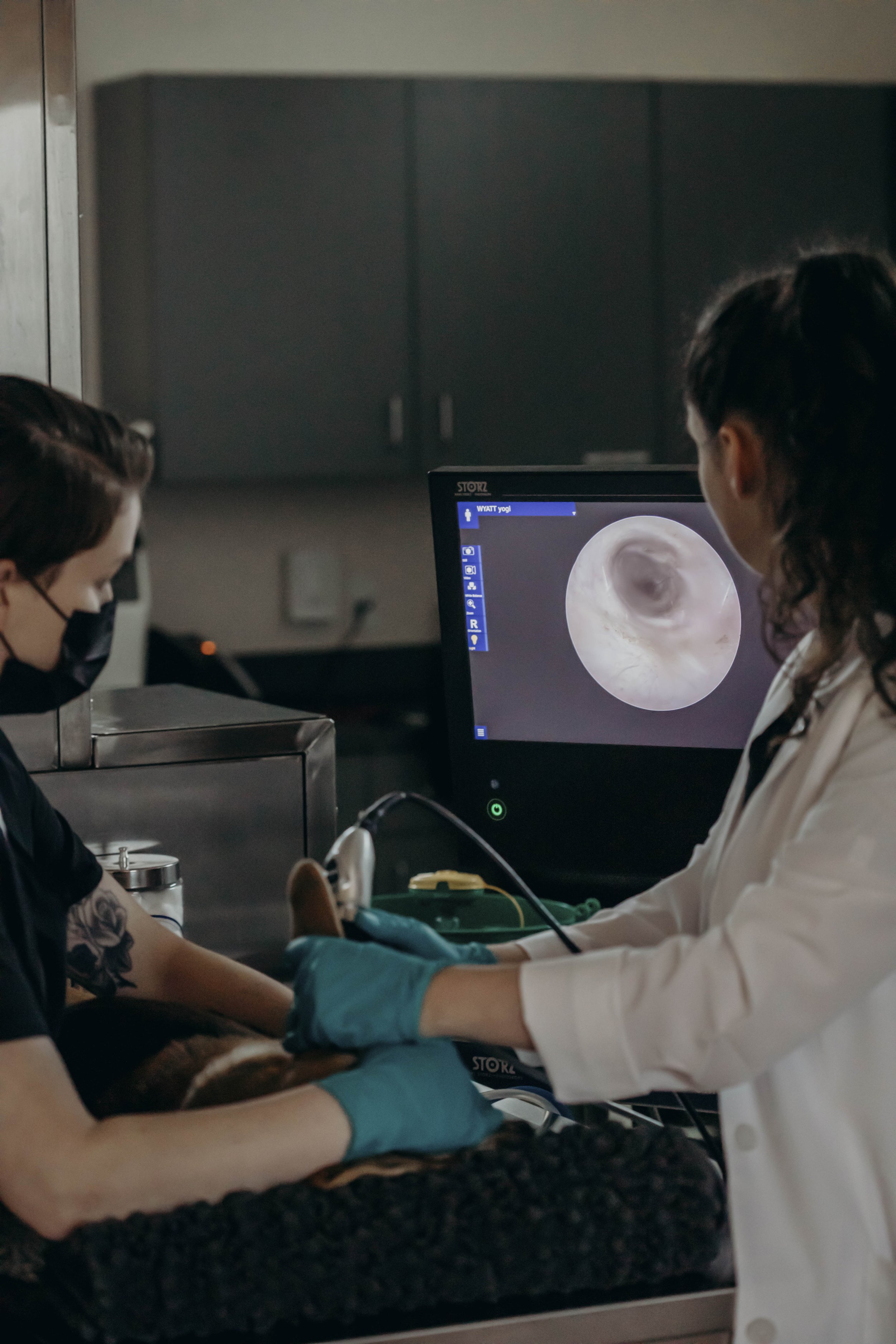 Video Otoscopy/Deep Ear Flushing Procedure