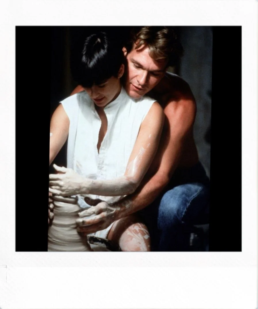 Ghost Moment pottery date night workshop at Olas Ceramics in San Clemente