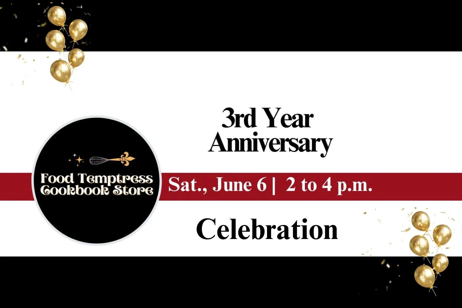 3rd Year Anniversary Celebration 