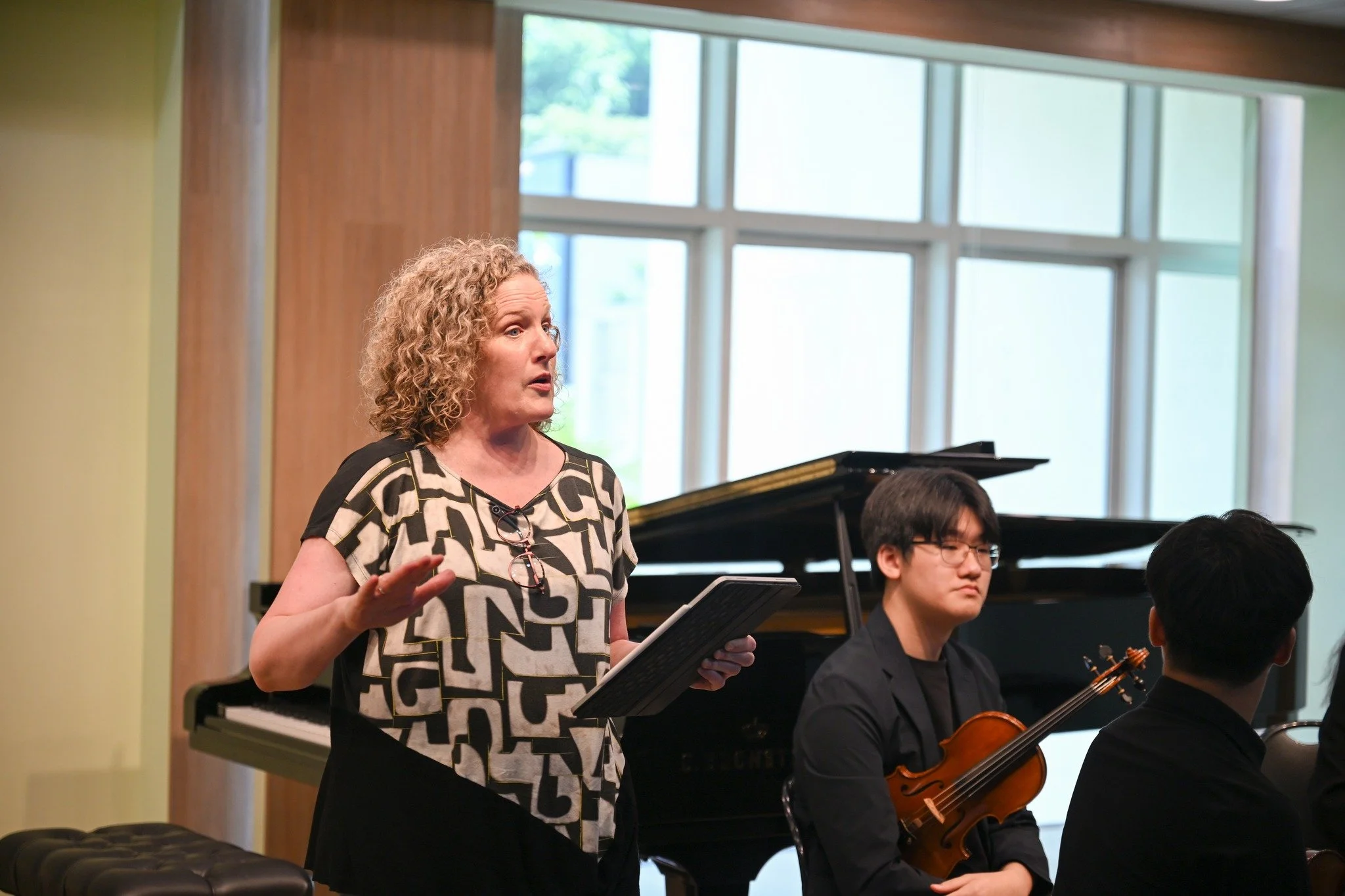 SCMF Chamber Continuum August Sessions Conclude with Showcase and Workshop by Kirsten Docter