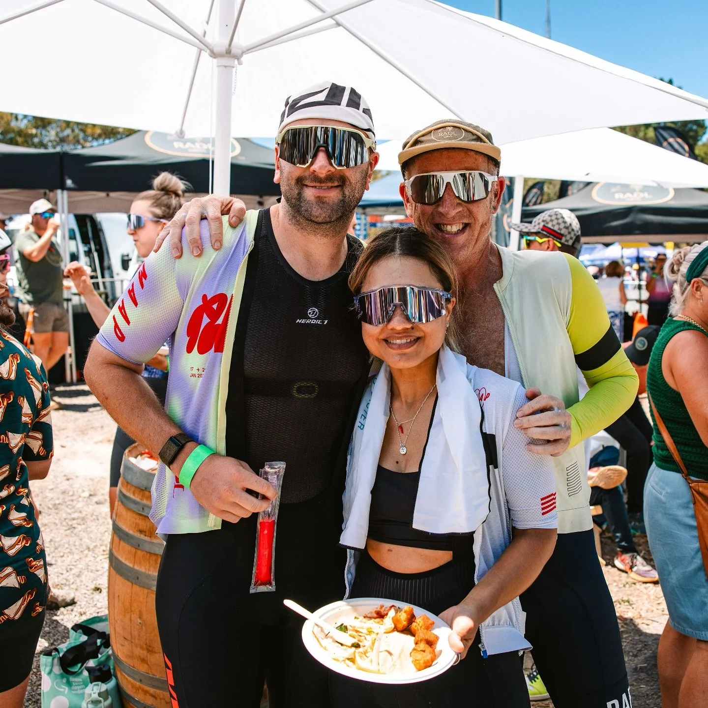 Picture this: you&rsquo;ve just crossed the finish line at RADL GRVL p/b @quadlock. Your legs are cooked, you&rsquo;re covered in dust, and you&rsquo;ve earned yourself a bit of respite from the Aussie summer sun with your new finisher hat. 

What ar