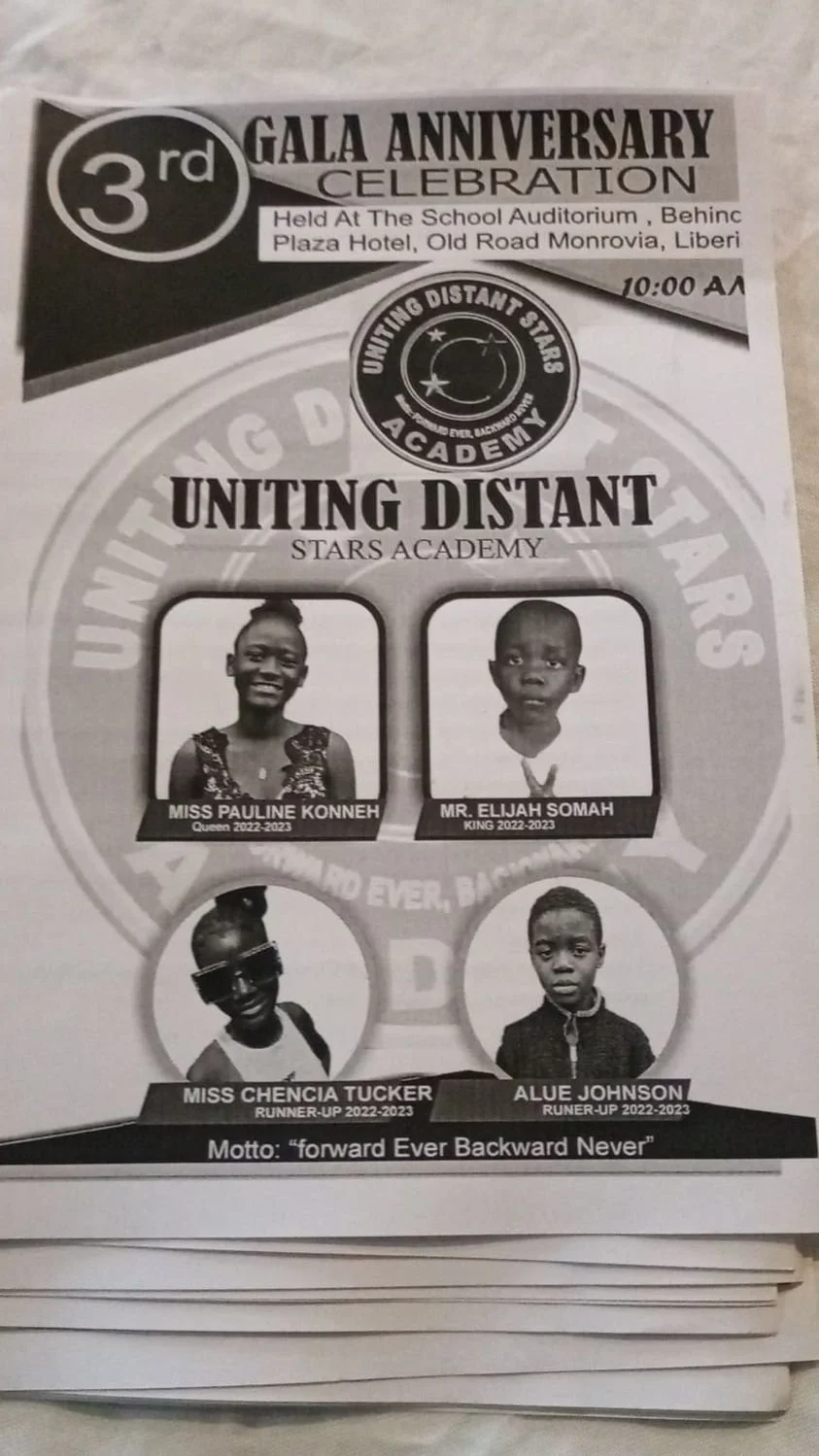 Celebrate with Uniting Distant Stars Academic Students