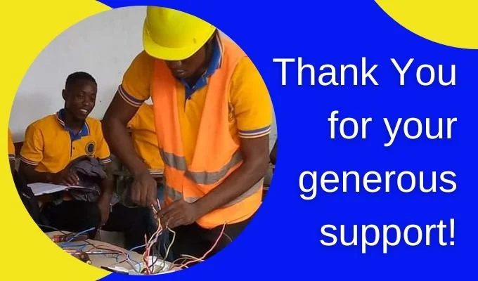 Thank You to All Donors of the Electrician Fundraiser!