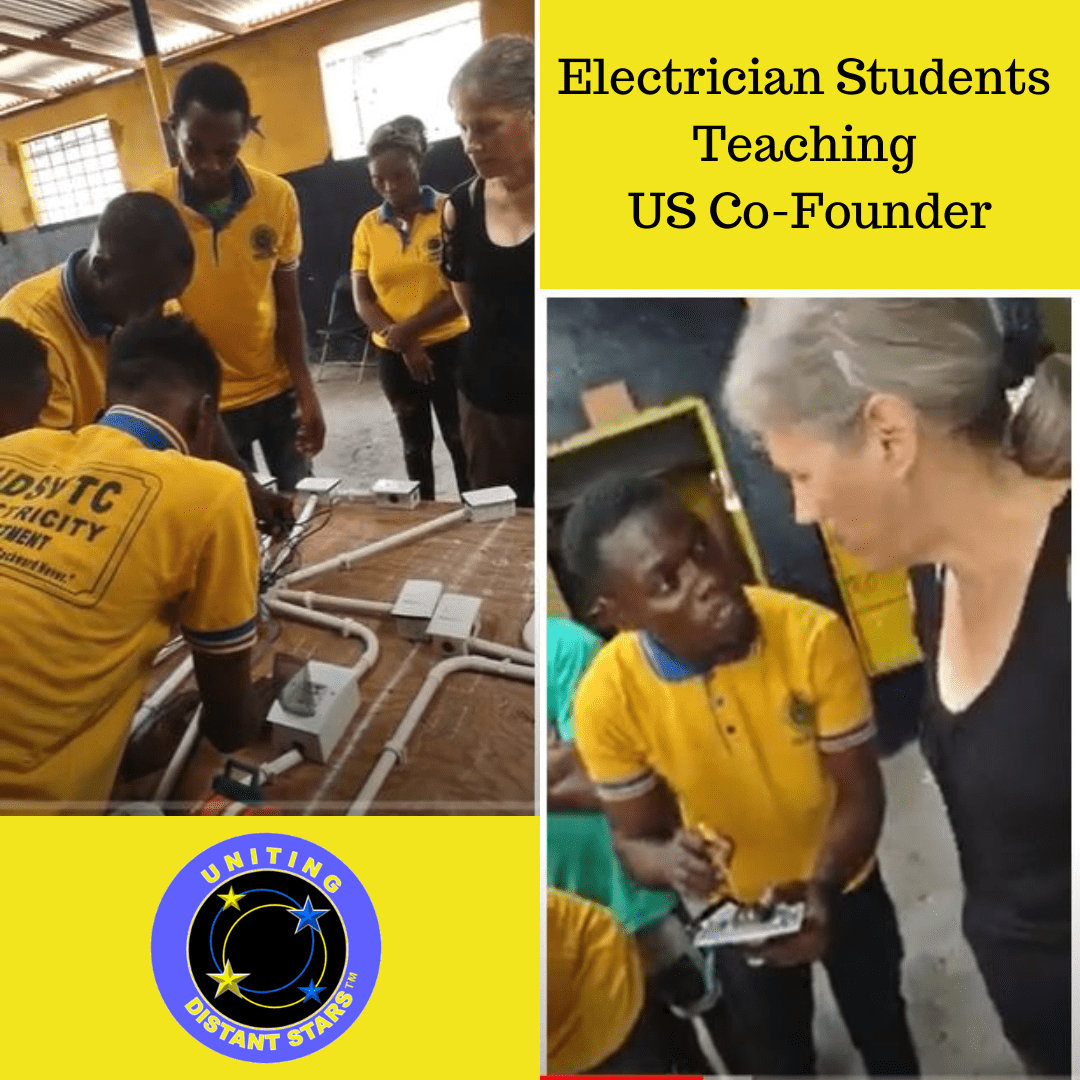 Electrician Students Proudly Teach The US Co-Founder What They Learned Before Graduation