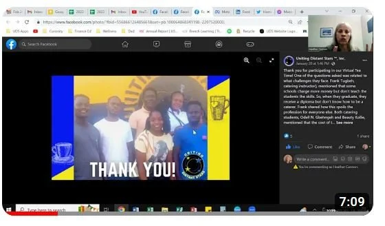 Uniting Distant Stars Update 2/1/23 On Virtual Tea Time Recap & Much More