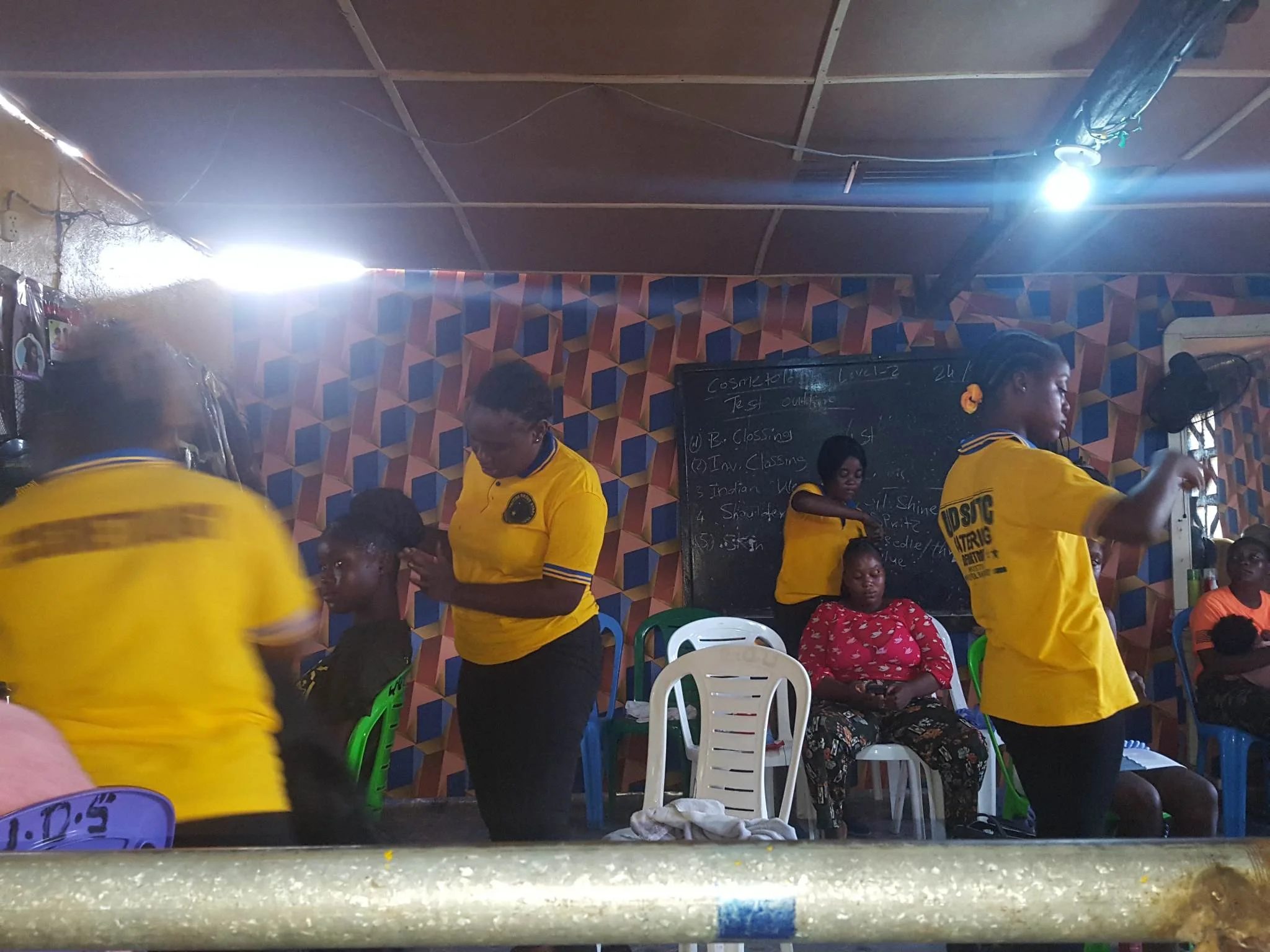 See How the UDS Cosmetology Students Practice and Perfect Their Skills