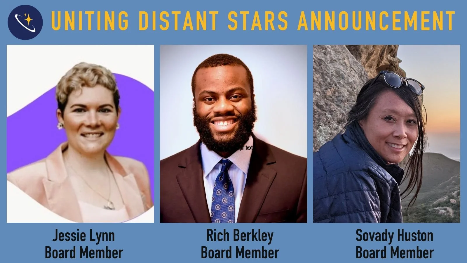 Meet Our New Board Members